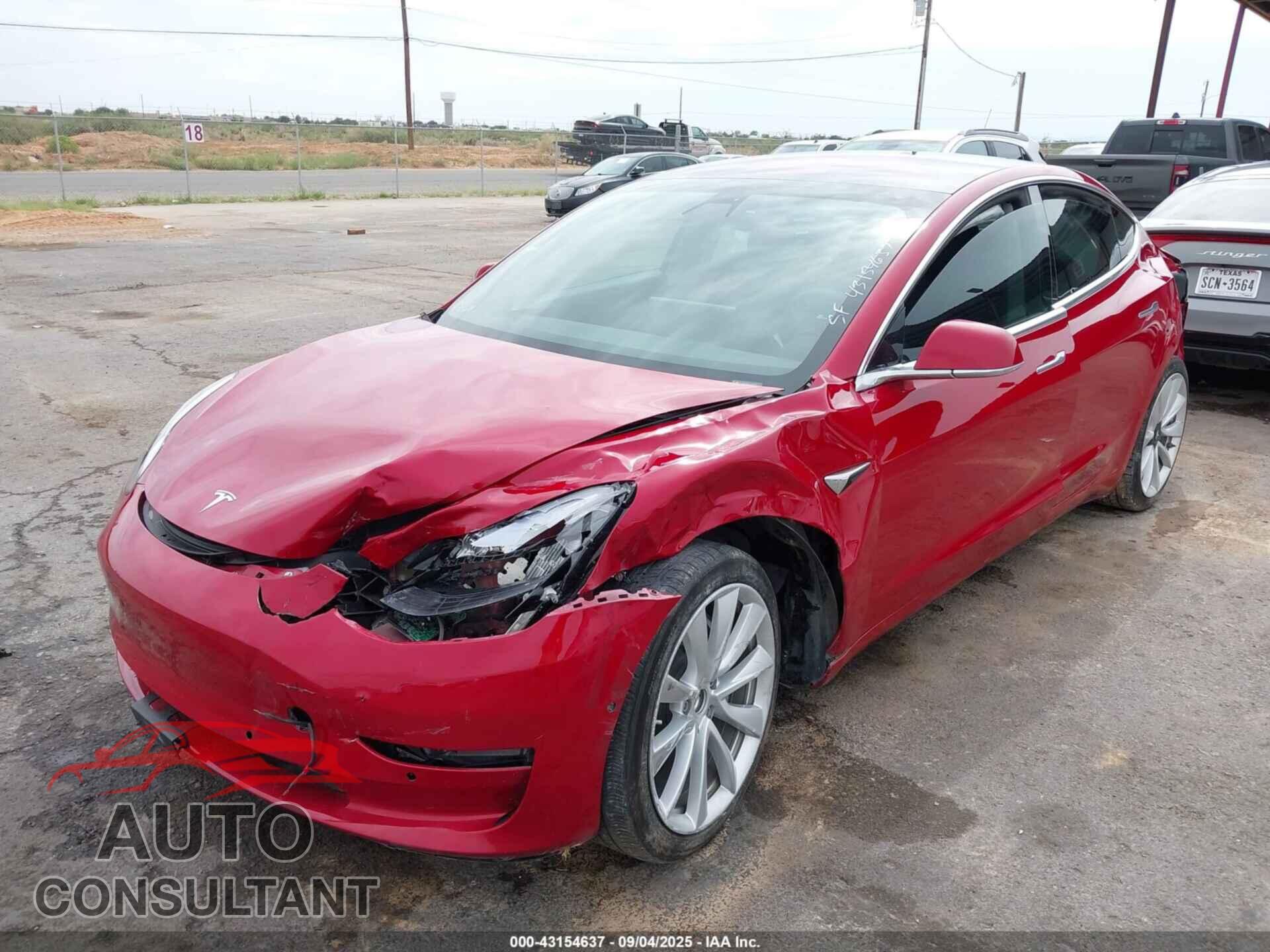 TESLA MODEL 3 2018 - 5YJ3E1EB0JF146125