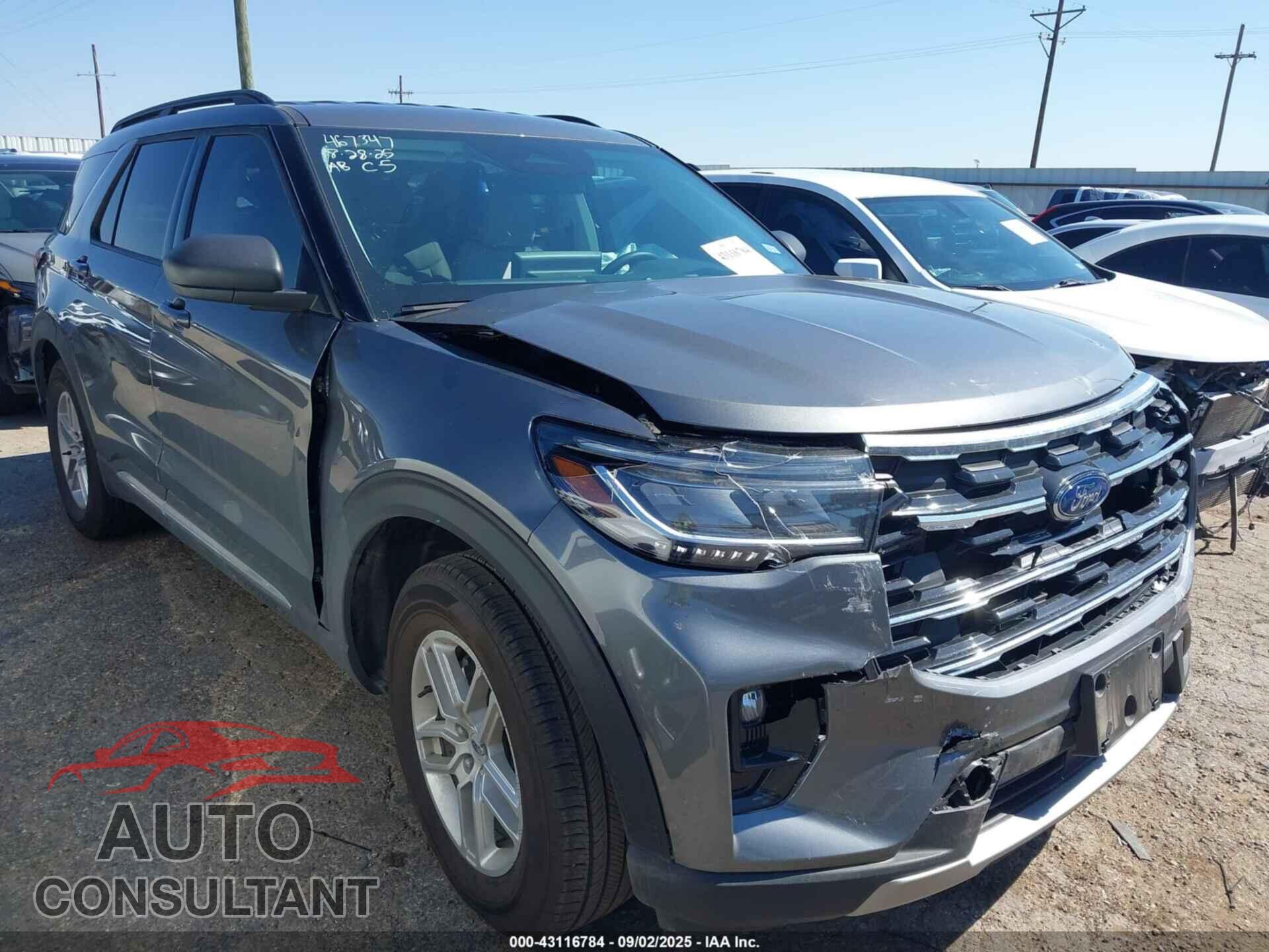 FORD EXPLORER 2025 - 1FMUK7DH1SGB25227