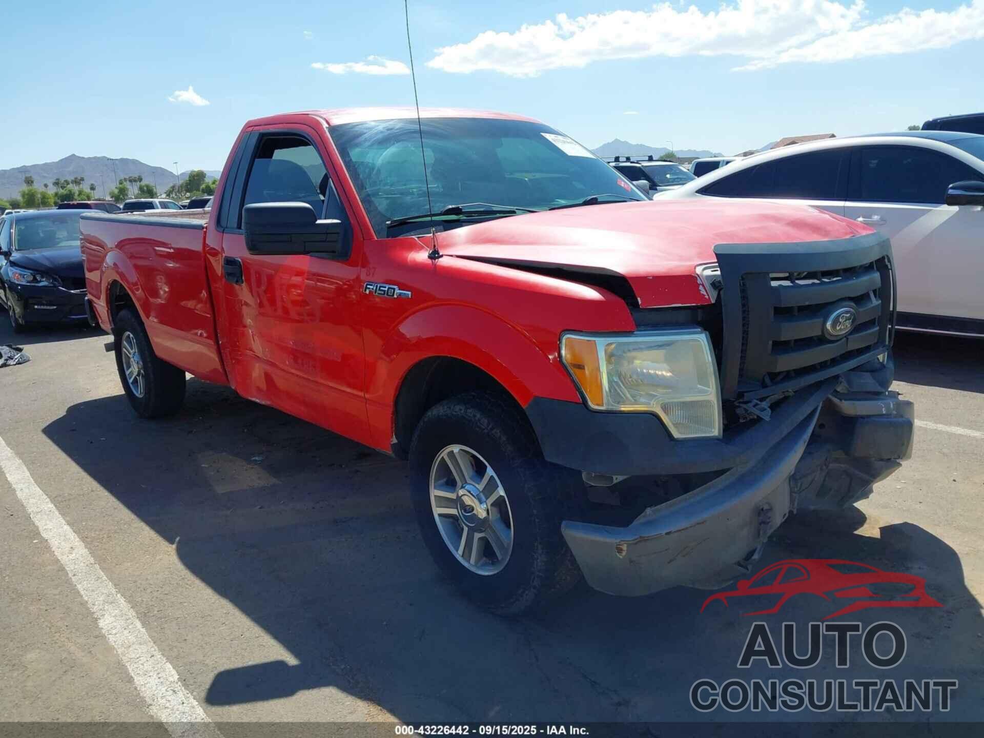 FORD F-150 2012 - 1FTMF1CM6CKD70785