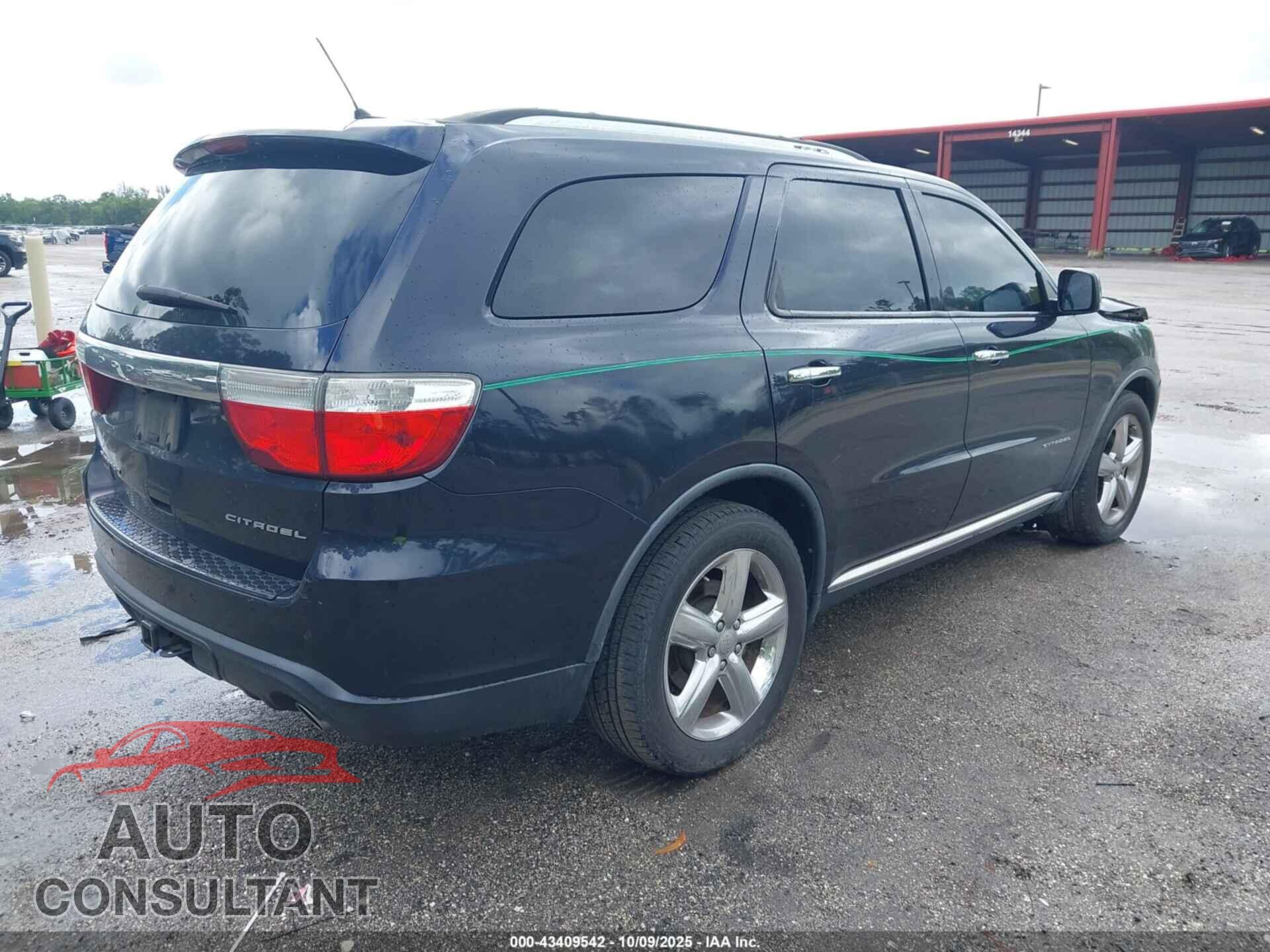 DODGE DURANGO 2011 - 1D4SD5GT5BC592431