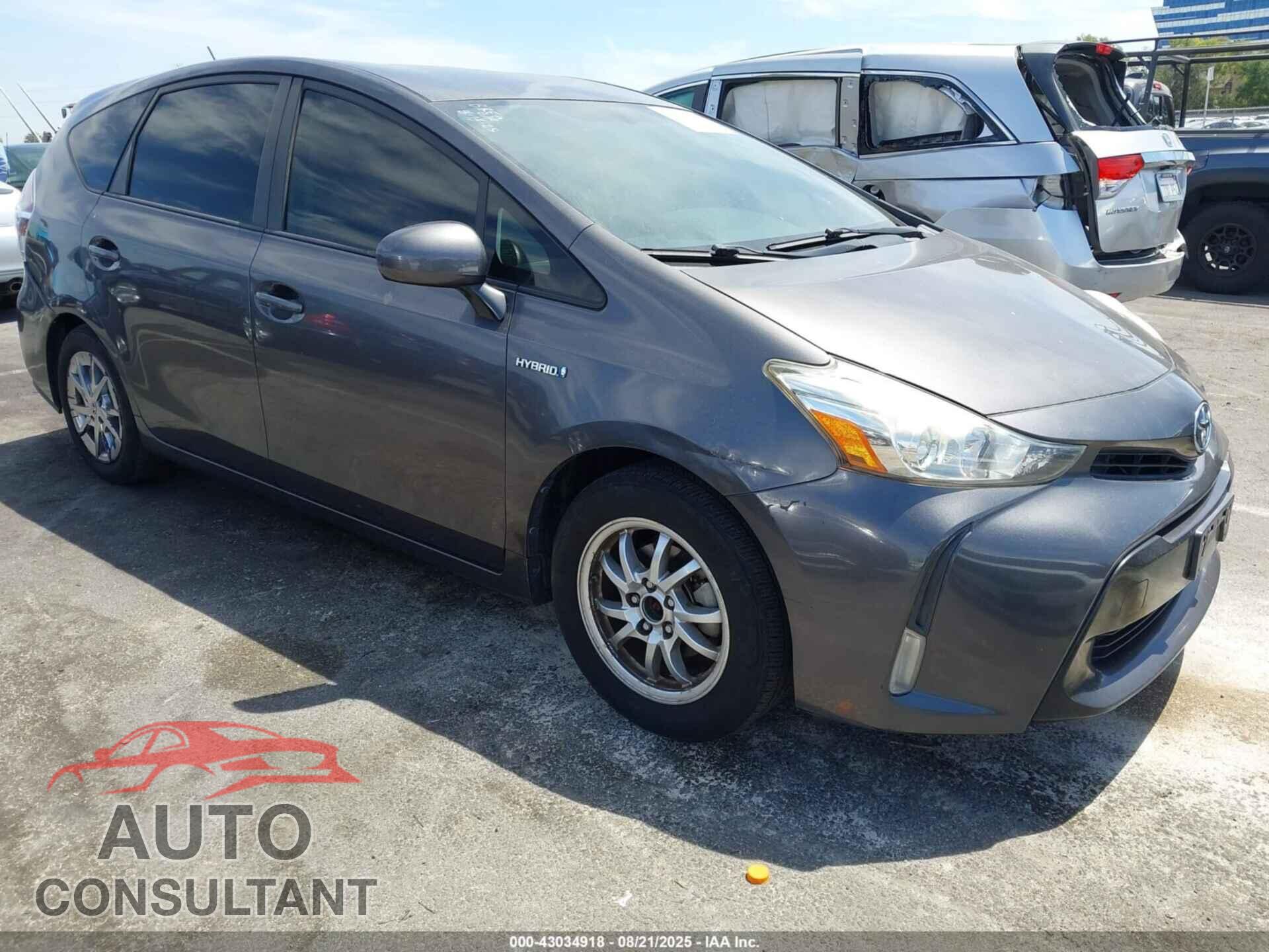 TOYOTA PRIUS V 2015 - JTDZN3EU1FJ030441