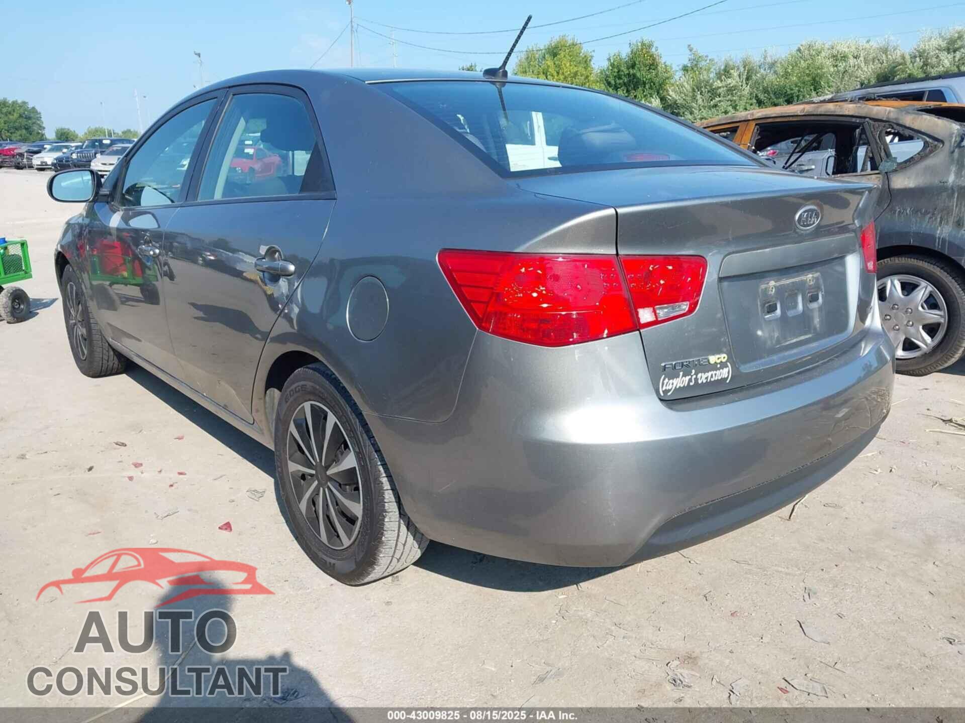 KIA FORTE 2012 - KNAFU4A28C5571391