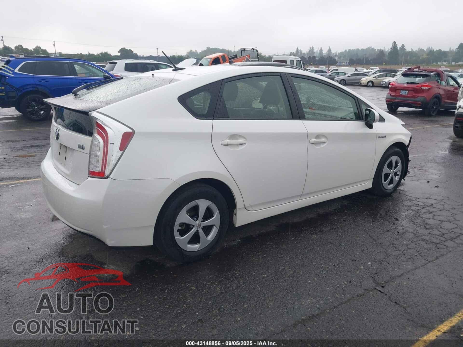 TOYOTA PRIUS 2013 - JTDKN3DU5D5590861