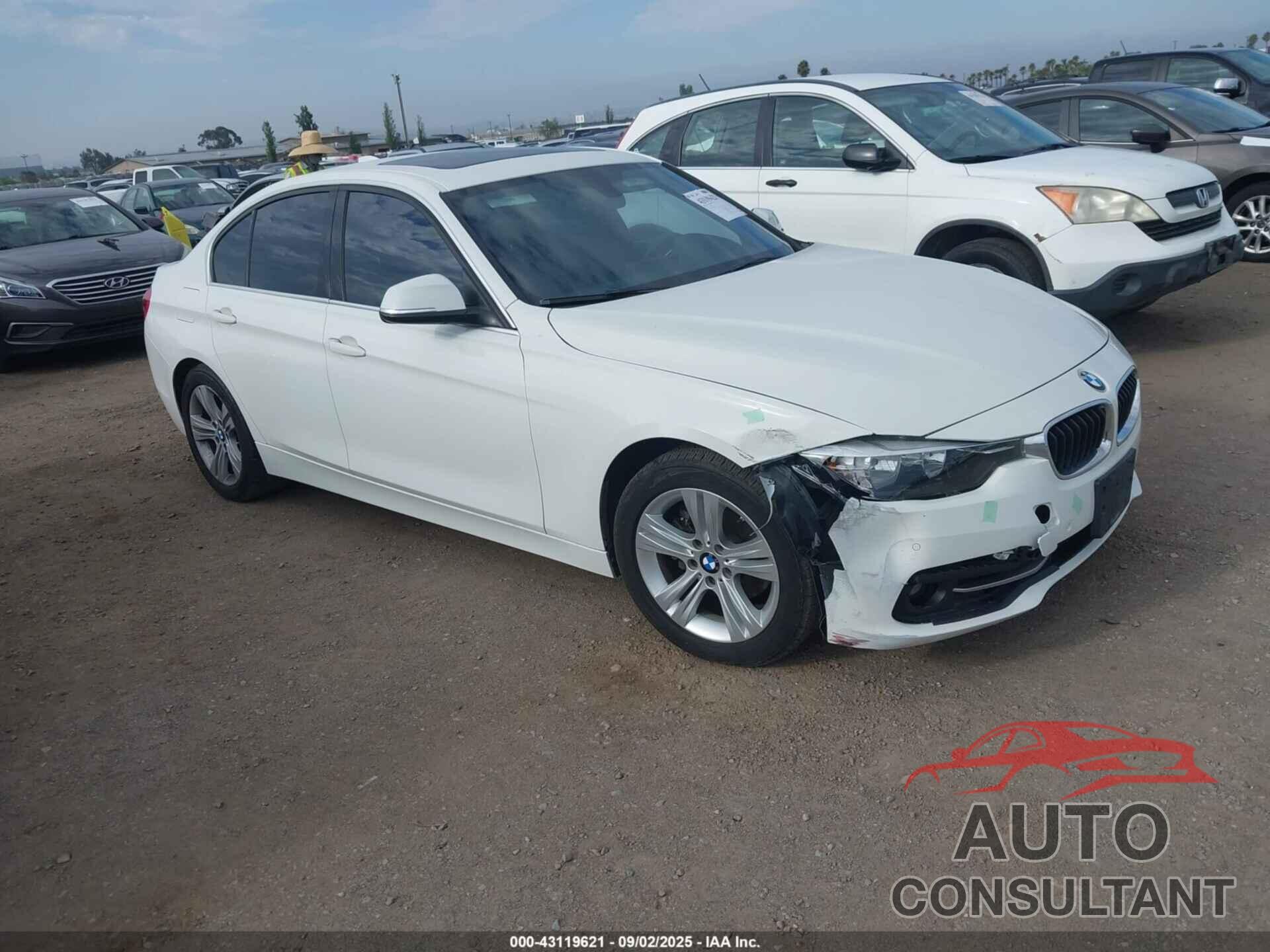 BMW 330I 2017 - WBA8B9G57HNU09417