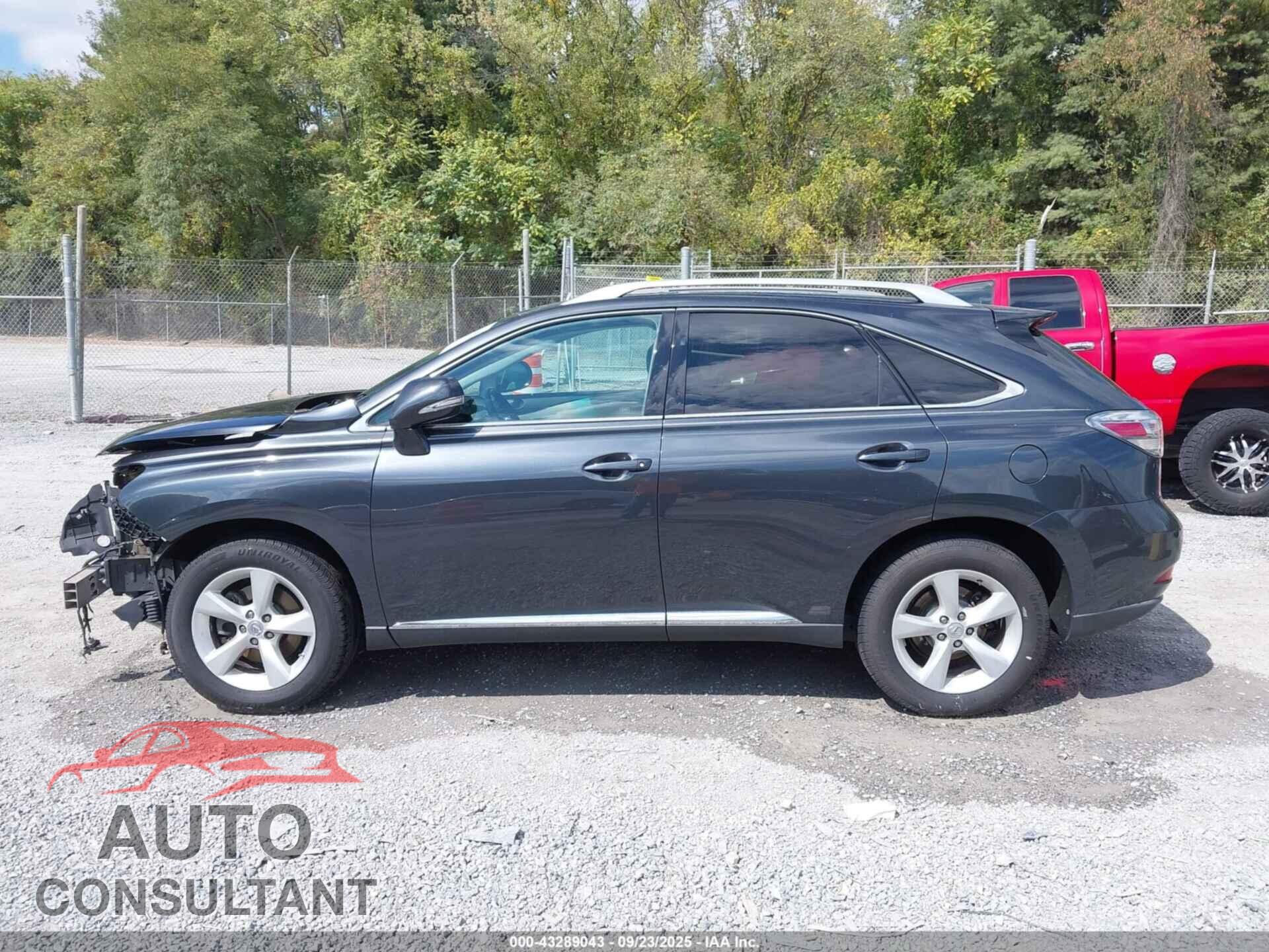 LEXUS RX 350 2010 - 2T2BK1BA1AC068678