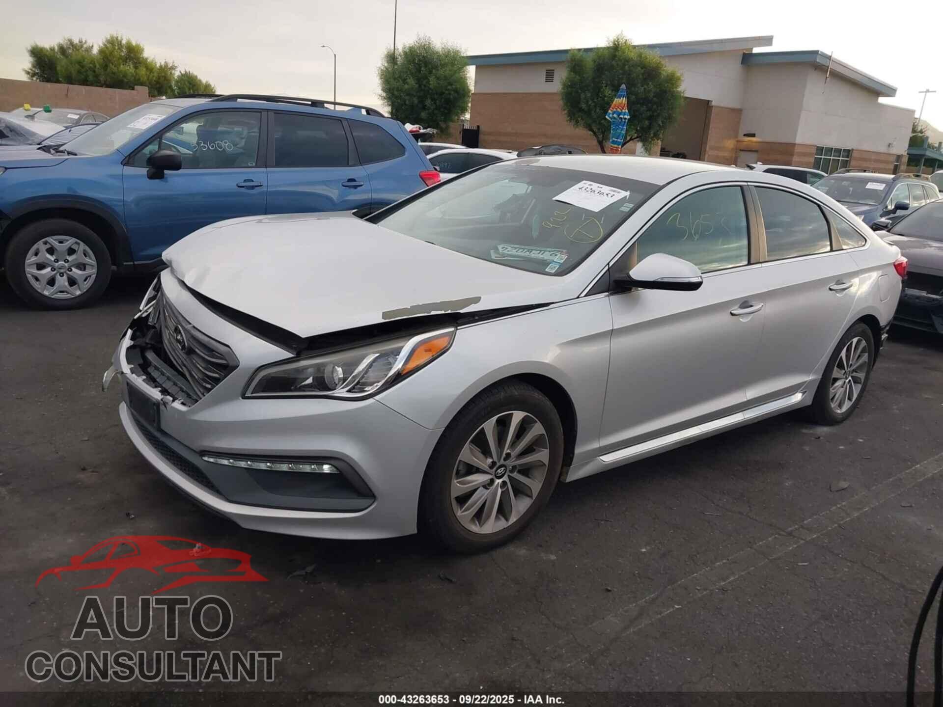 HYUNDAI SONATA 2017 - 5NPE34AF2HH455745