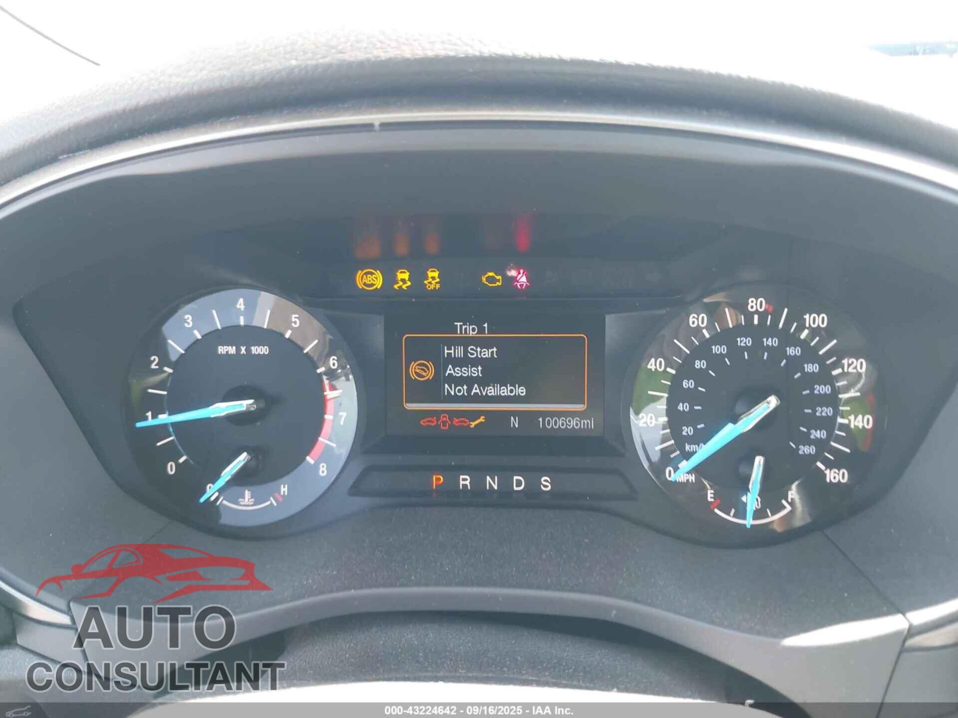 FORD FUSION 2017 - 3FA6P0T94HR326207
