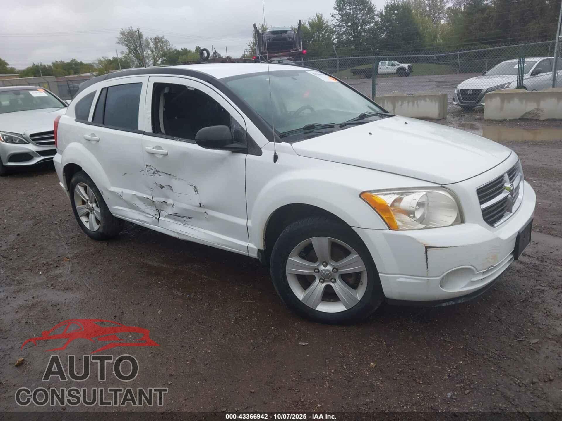 DODGE CALIBER 2012 - 1C3CDWDAXCD527813