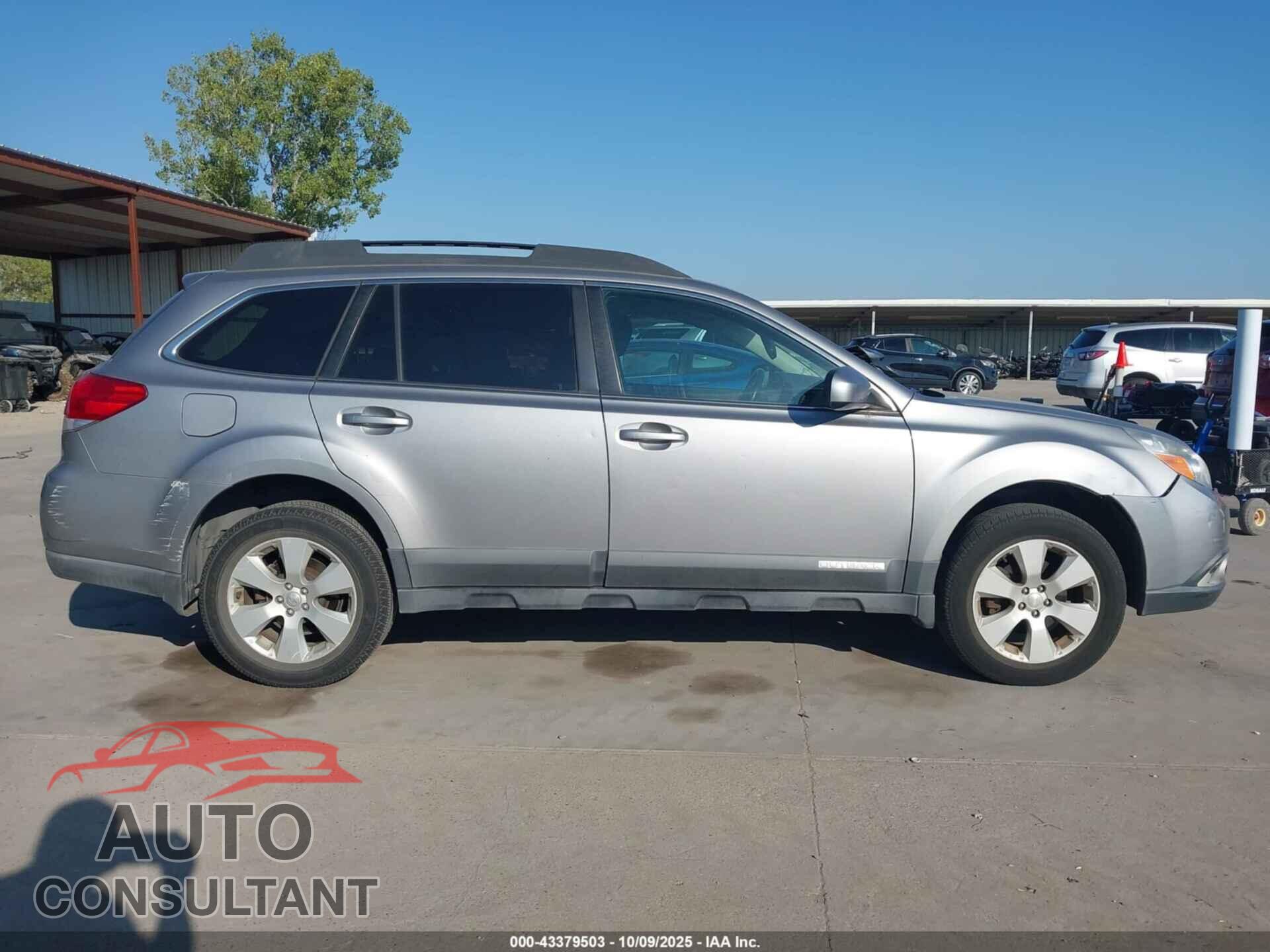 SUBARU OUTBACK 2010 - 4S4BRCCC8A3341518