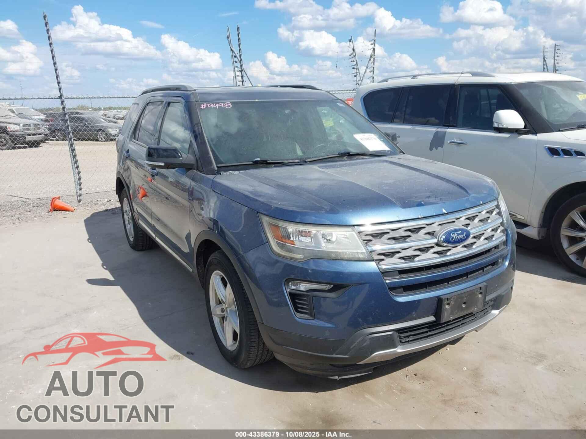 FORD EXPLORER 2018 - 1FM5K7D85JGB08272