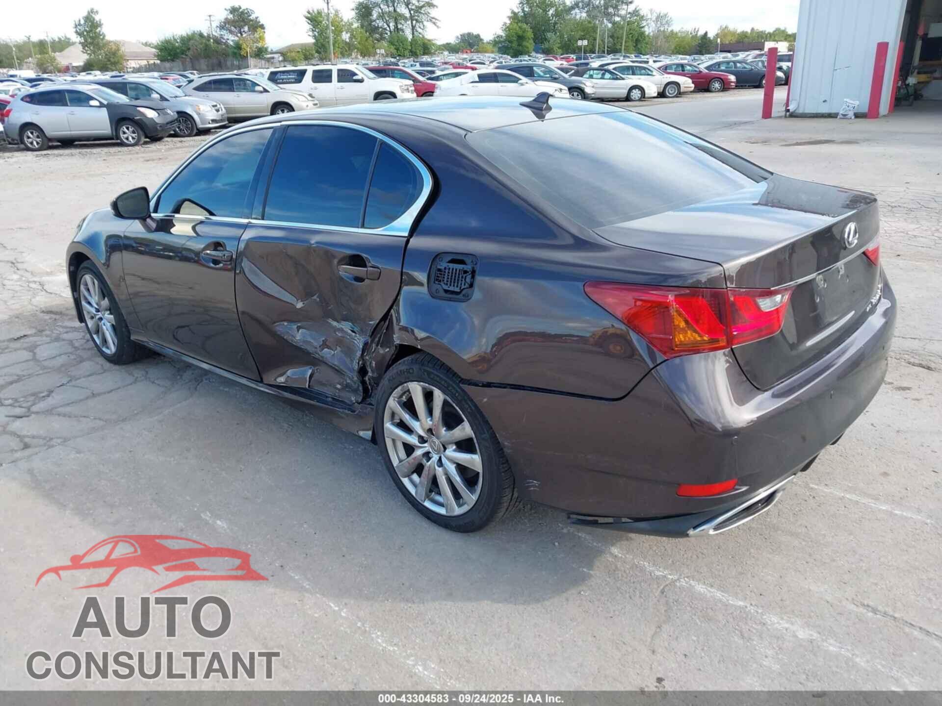 LEXUS GS 350 2013 - JTHCE1BL3D5009021