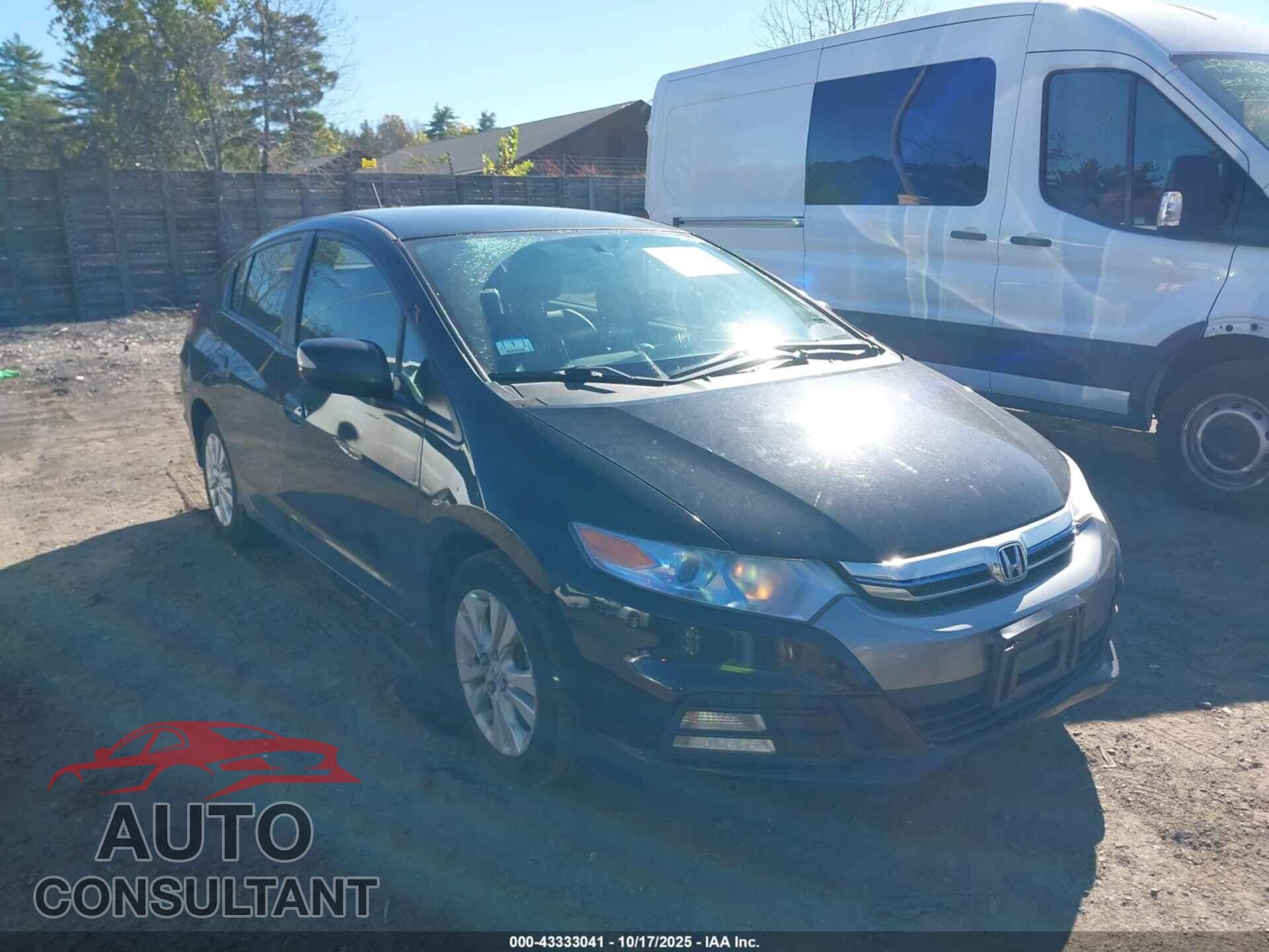 HONDA INSIGHT 2012 - JHMZE2H75CS006597