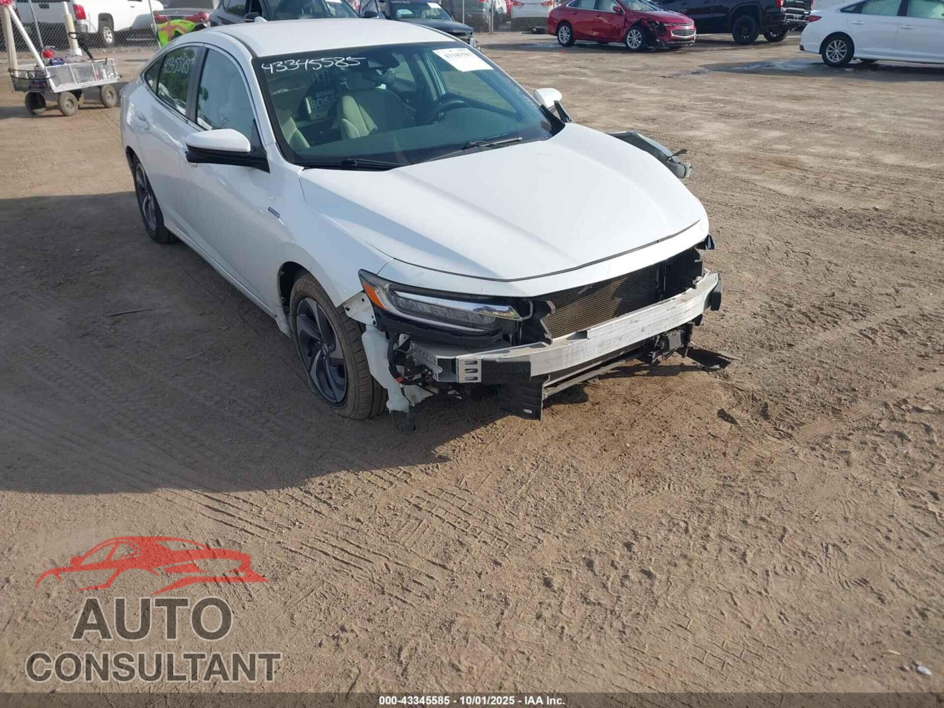 HONDA INSIGHT 2019 - 19XZE4F50KE014753