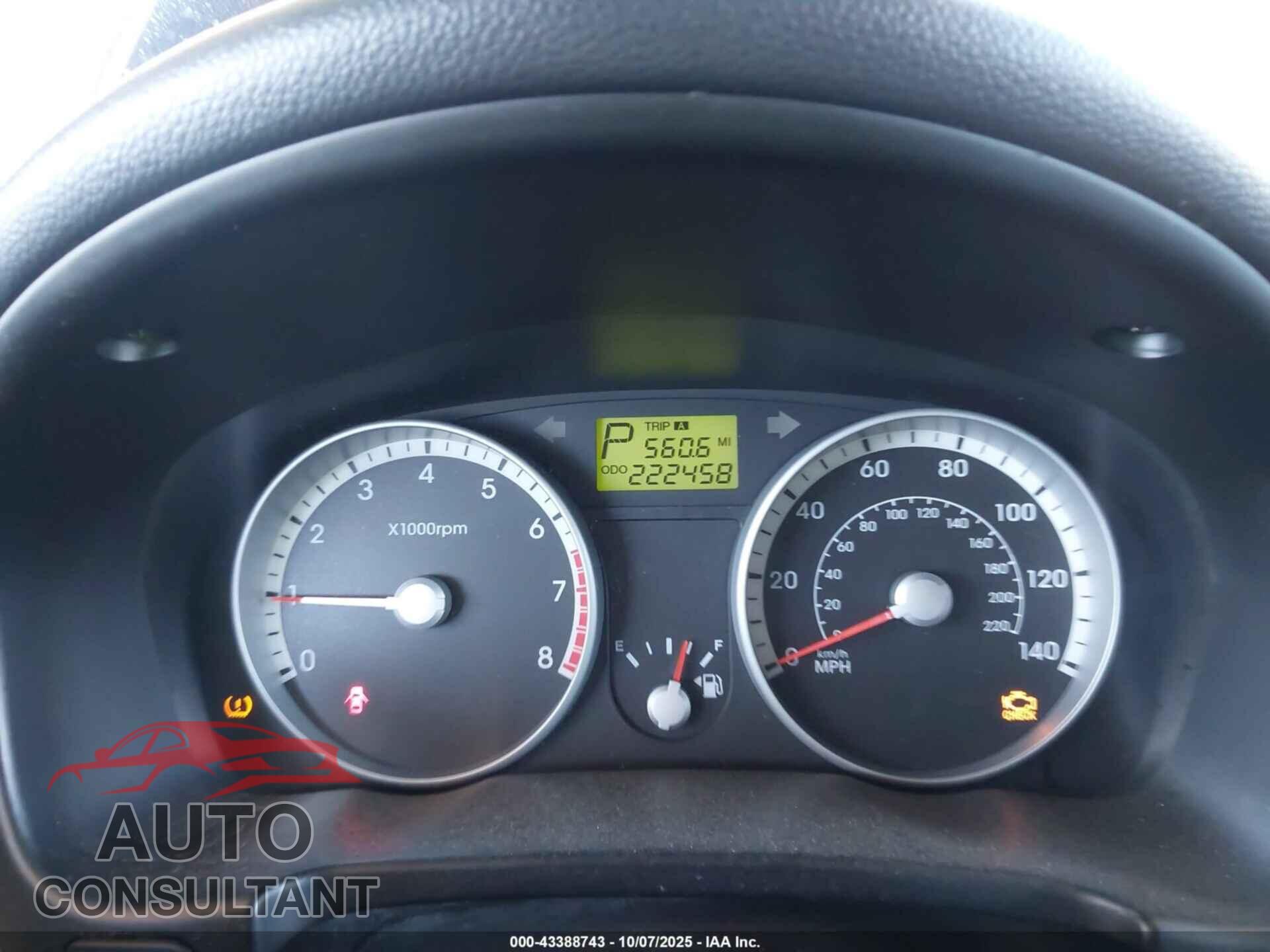 HYUNDAI ACCENT 2009 - KMHCN46C39U317148