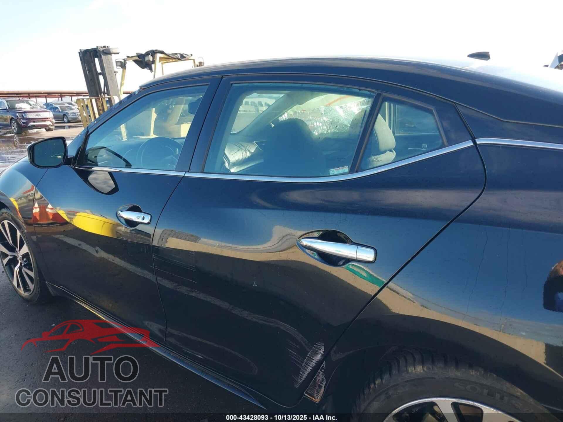 NISSAN MAXIMA 2018 - 1N4AA6APXJC398159