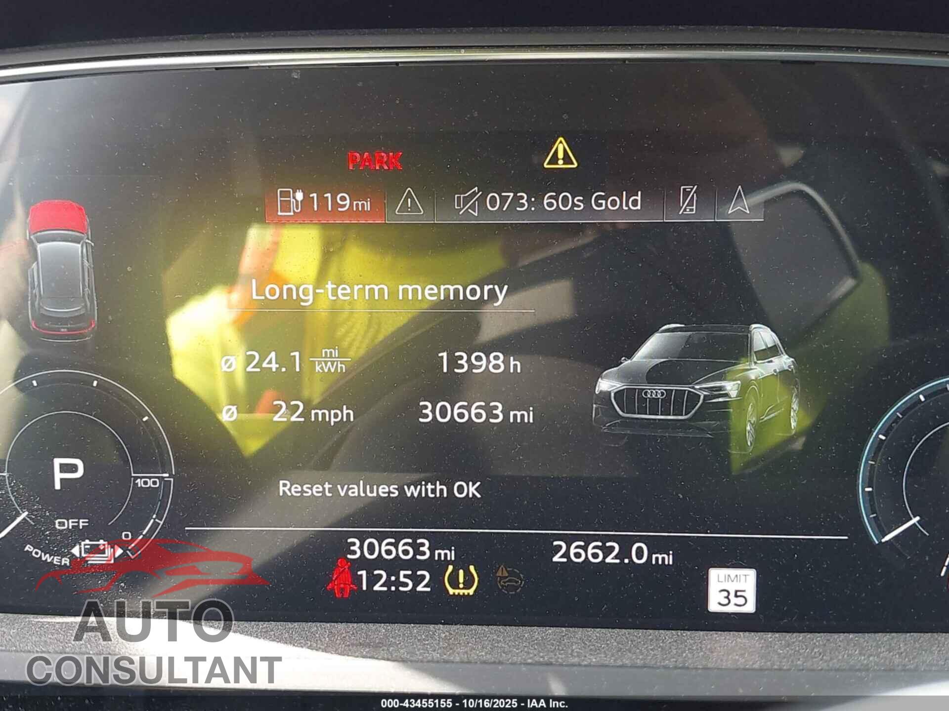 AUDI E-TRON SPORTBACK 2021 - WA12AAGE2MB012913