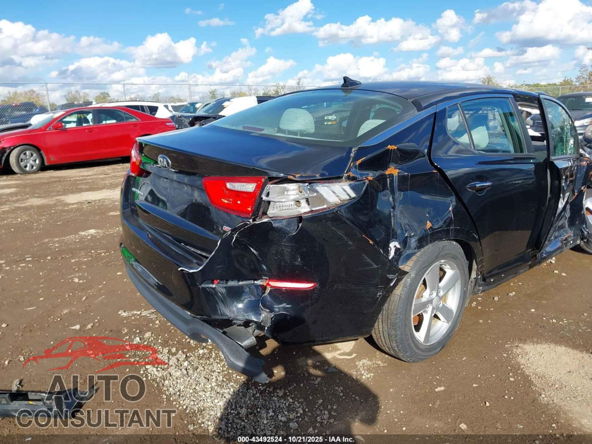 KIA OPTIMA 2014 - 5XXGM4A72EG340200