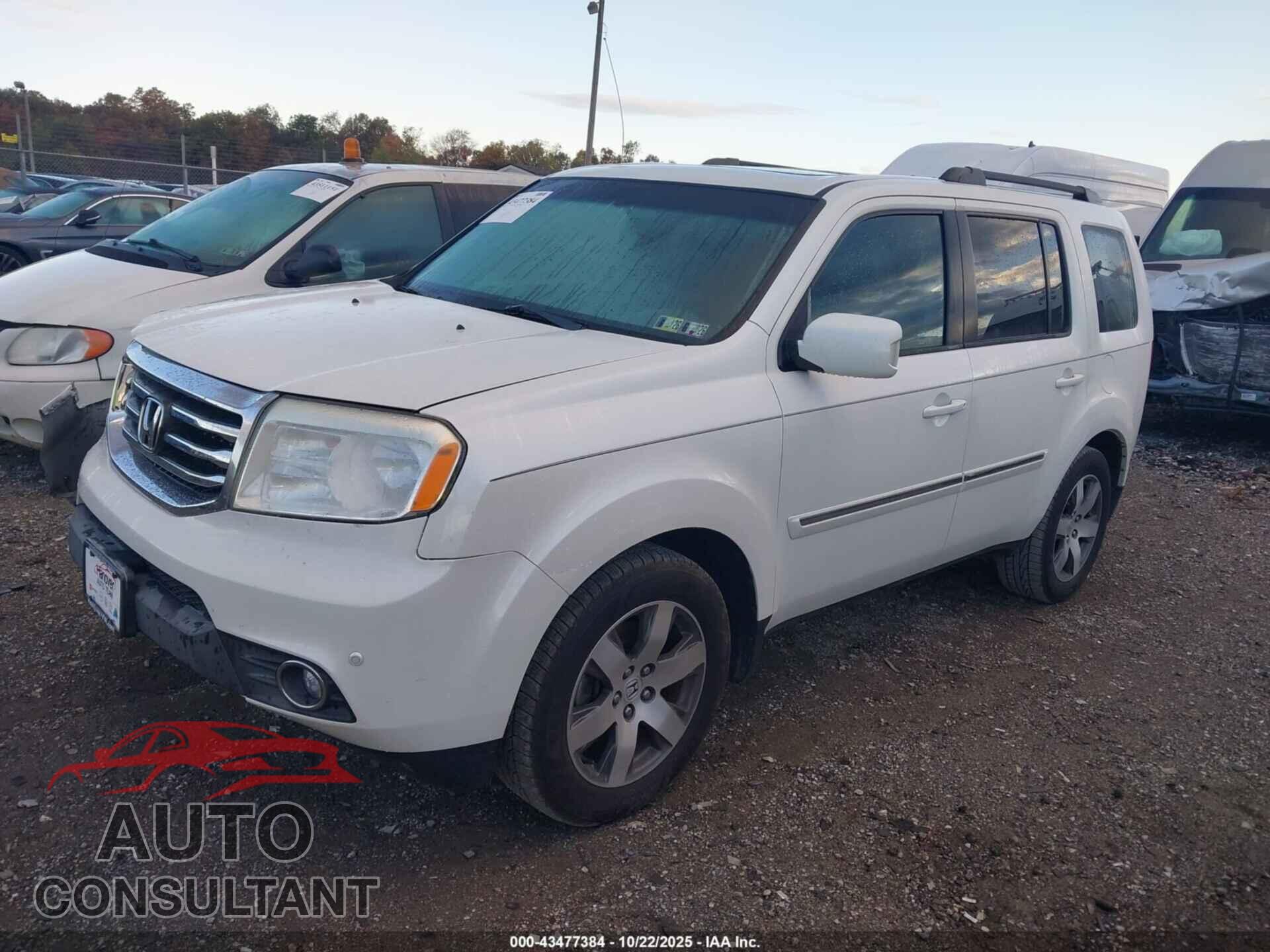 HONDA PILOT 2012 - 5FNYF4H98CB060271