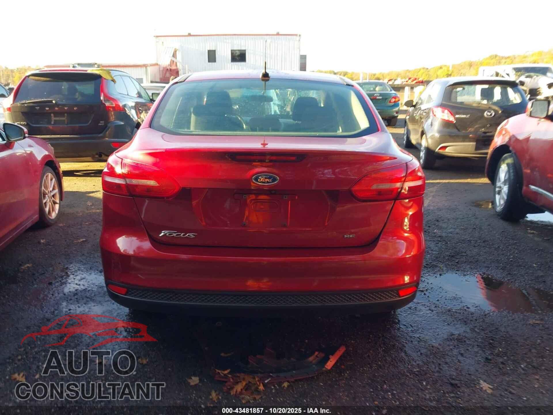 FORD FOCUS 2016 - 1FADP3F23GL280194