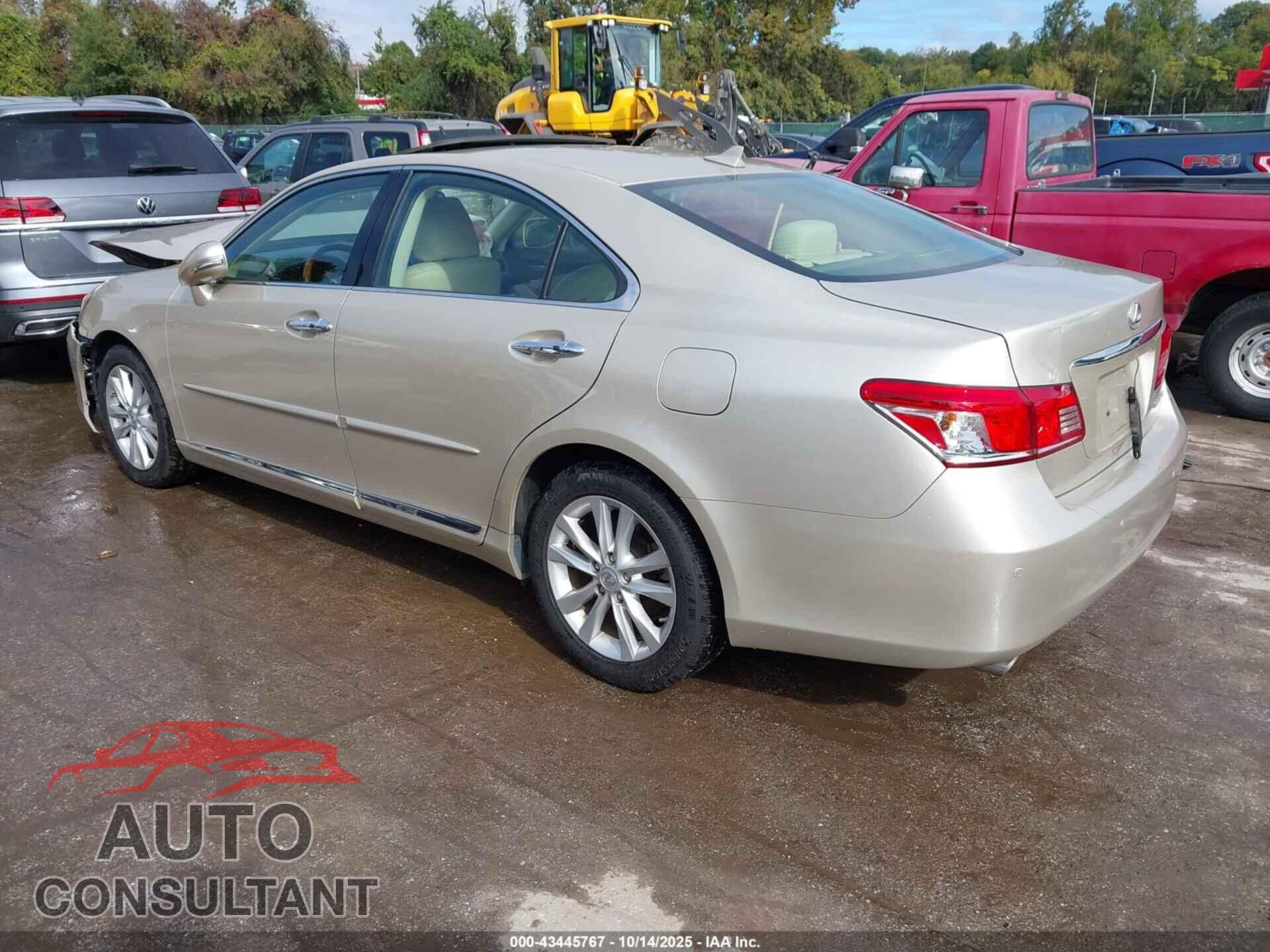 LEXUS ES 350 2011 - JTHBK1EG6B2429308