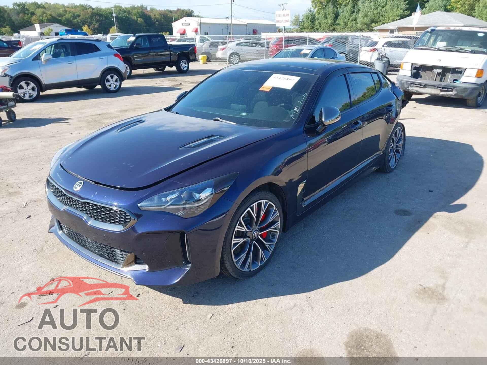 KIA STINGER 2020 - KNAE35LC1L6084943