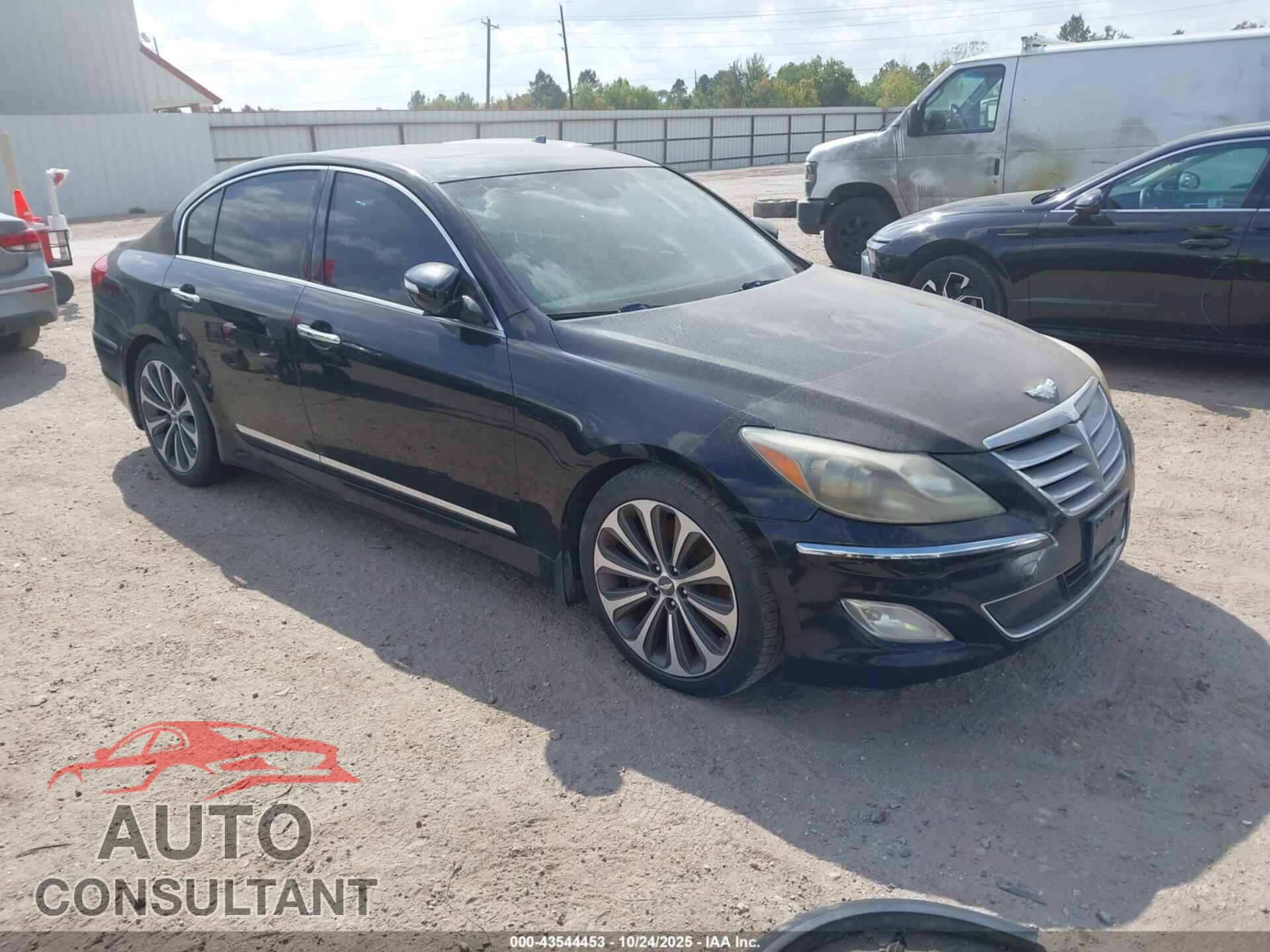 HYUNDAI GENESIS 2012 - KMHGC4DH9CU162067