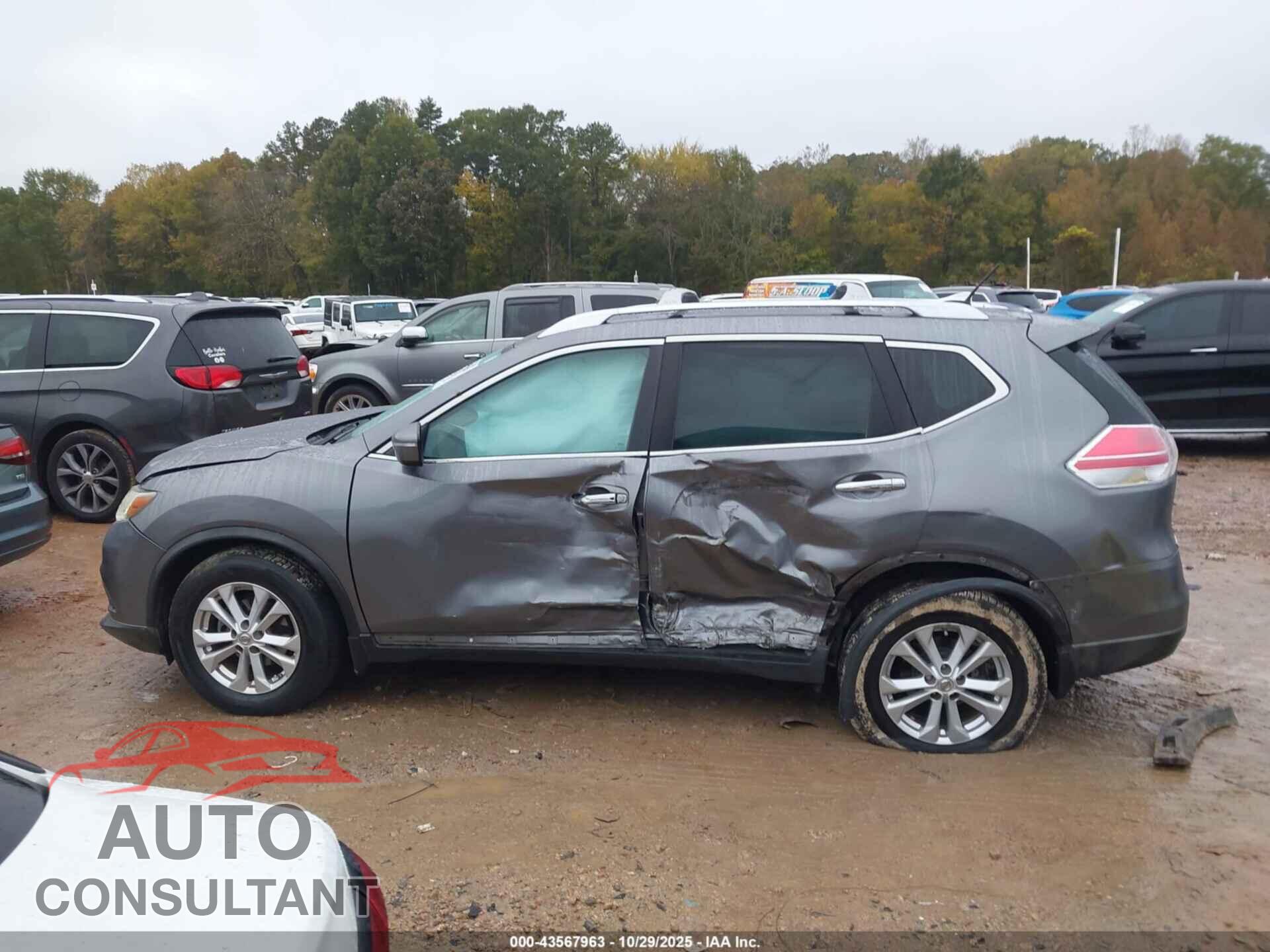 NISSAN ROGUE 2015 - KNMAT2MV6FP502461