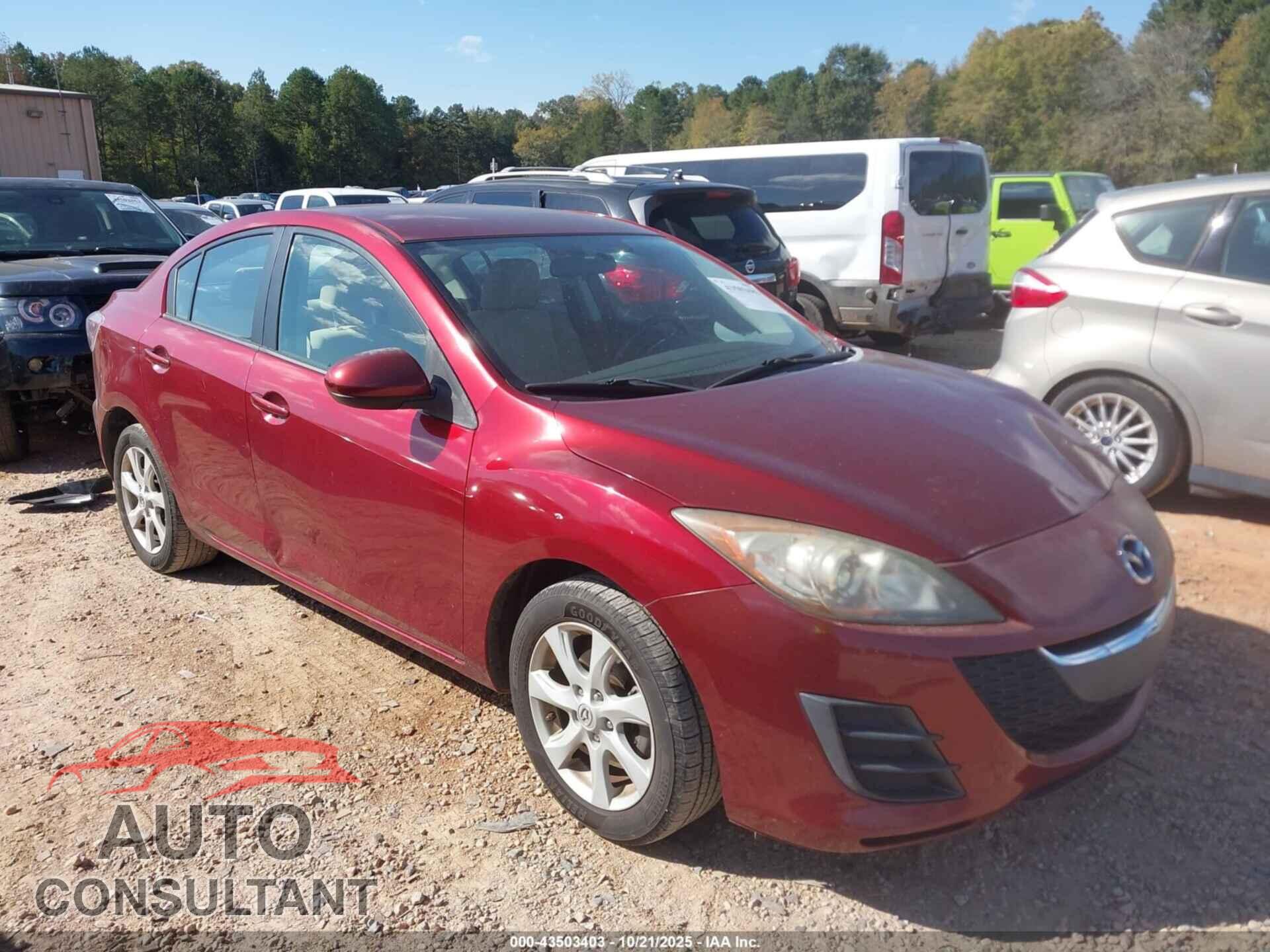 MAZDA MAZDA3 2010 - JM1BL1SF4A1199069
