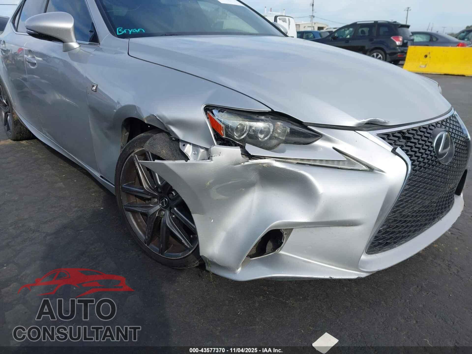 LEXUS IS 250 2014 - JTHBF1D21E5041528