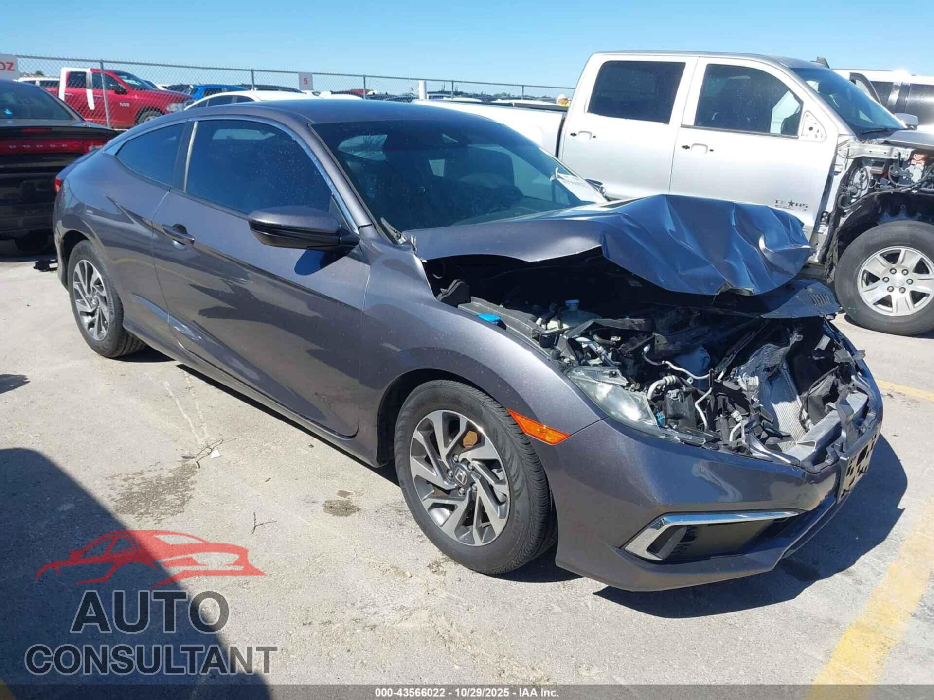 HONDA CIVIC 2019 - 2HGFC4B69KH307399