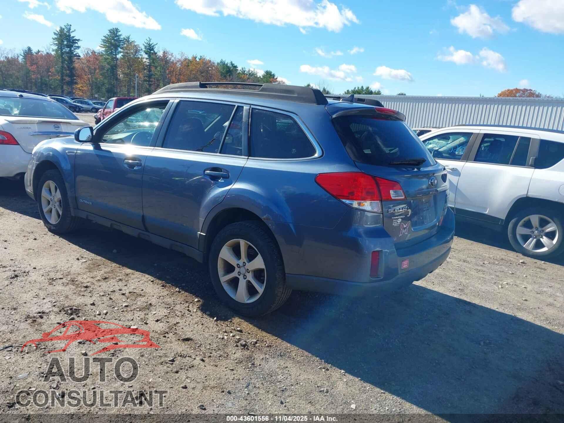 SUBARU OUTBACK 2014 - 4S4BRBCC7E3271560