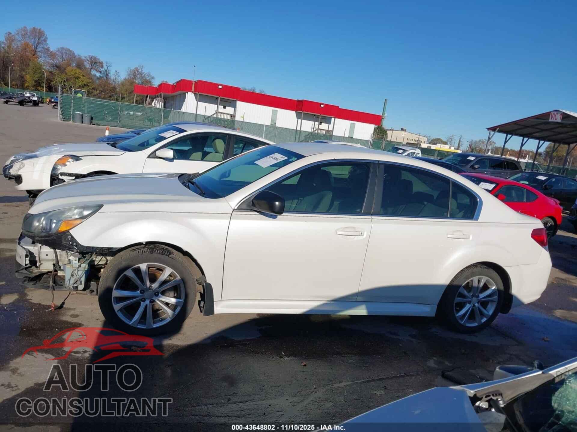 SUBARU LEGACY 2014 - 4S3BMCA63E3003370