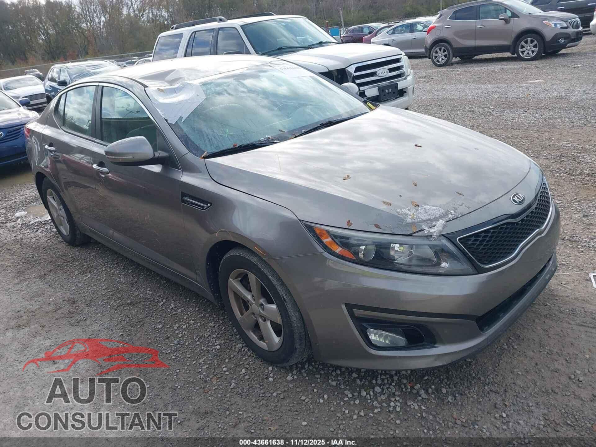 KIA OPTIMA 2014 - 5XXGM4A70EG345279