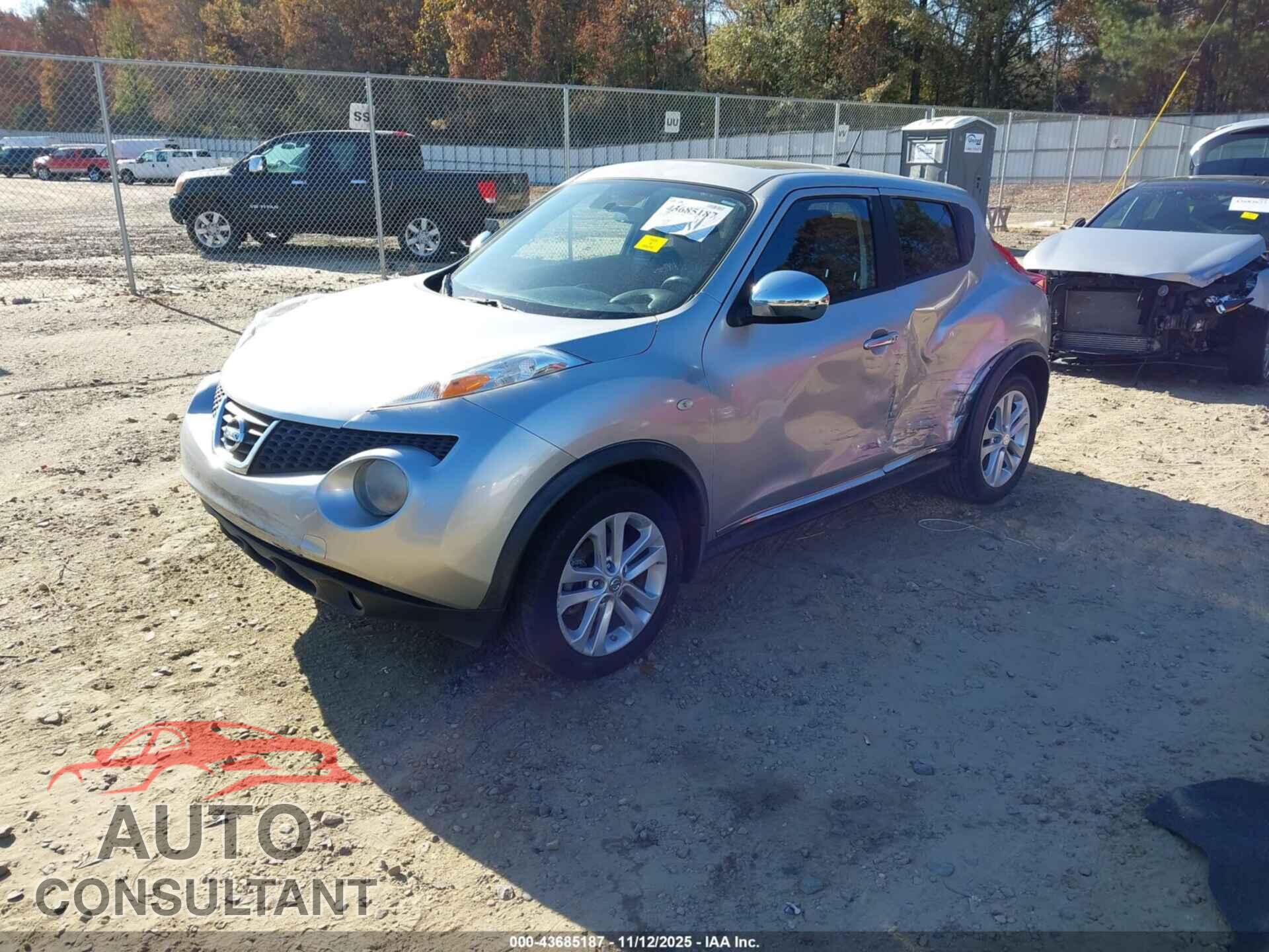 NISSAN JUKE 2012 - JN8AF5MR8CT110388