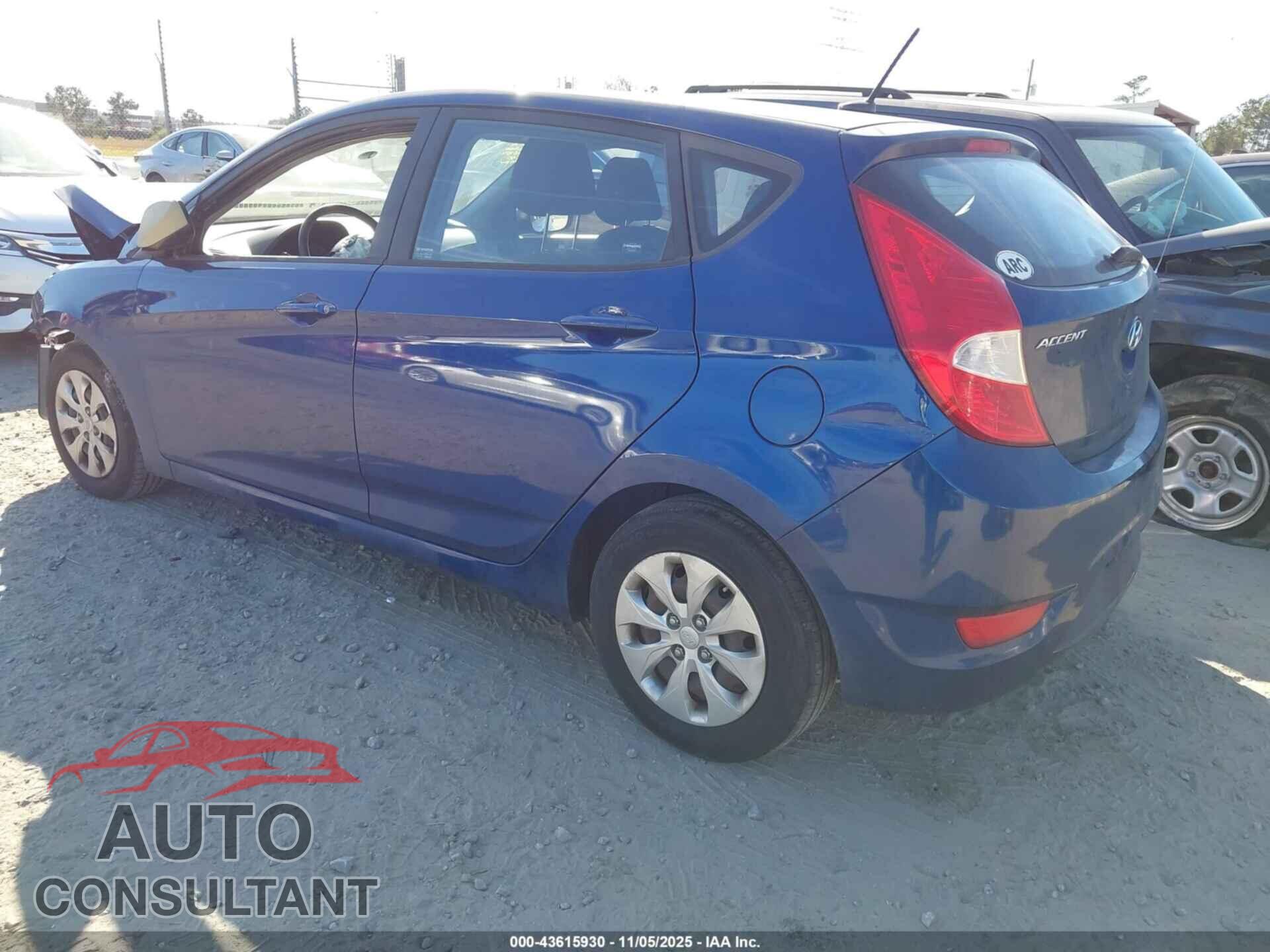 HYUNDAI ACCENT 2016 - KMHCT5AE7GU237336