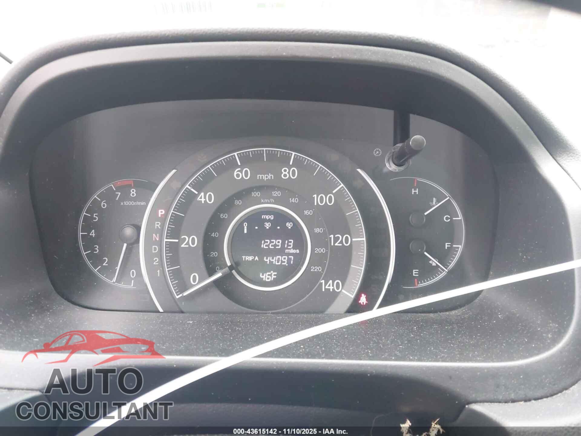 HONDA CR-V 2013 - 5J6RM4H72DL030877
