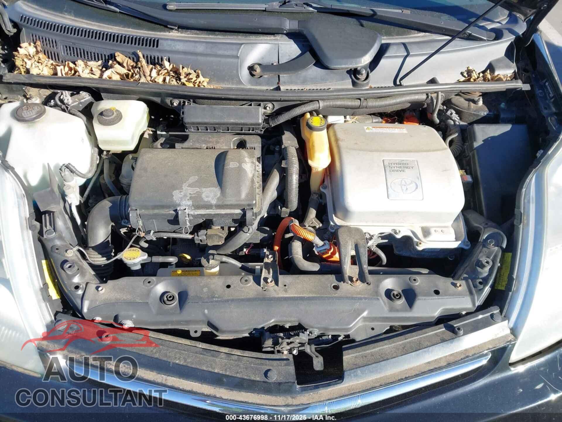 TOYOTA PRIUS 2009 - JTDKB20U393493296