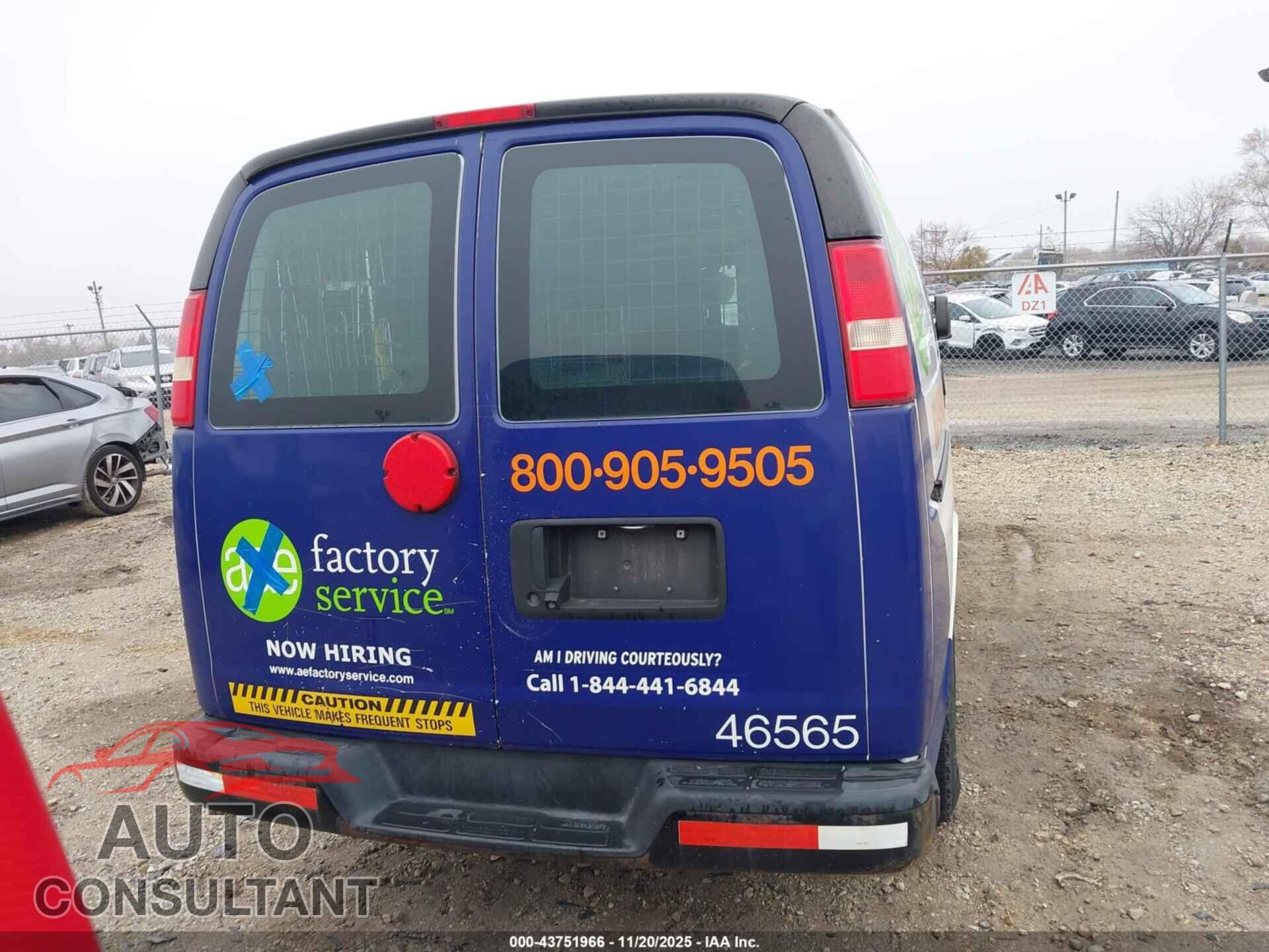 CHEVROLET EXPRESS 1500 2014 - 1GCSGAFX6E1153384