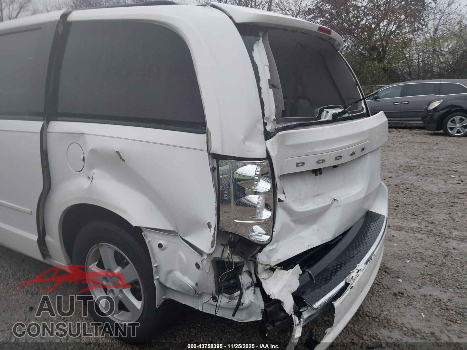 DODGE GRAND CARAVAN 2012 - 2C4RDGCG8CR160344