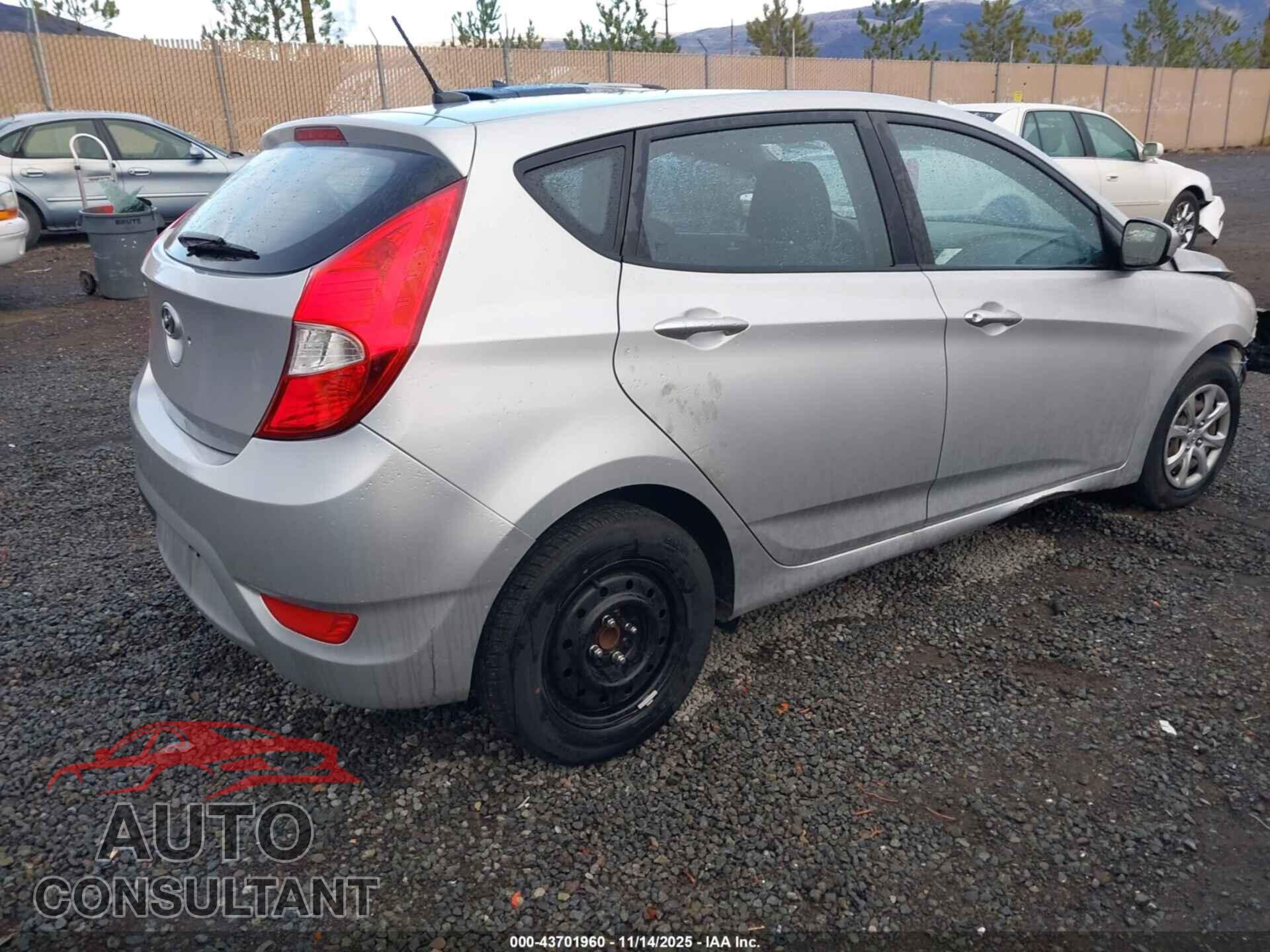HYUNDAI ACCENT 2014 - KMHCT5AEXEU141469
