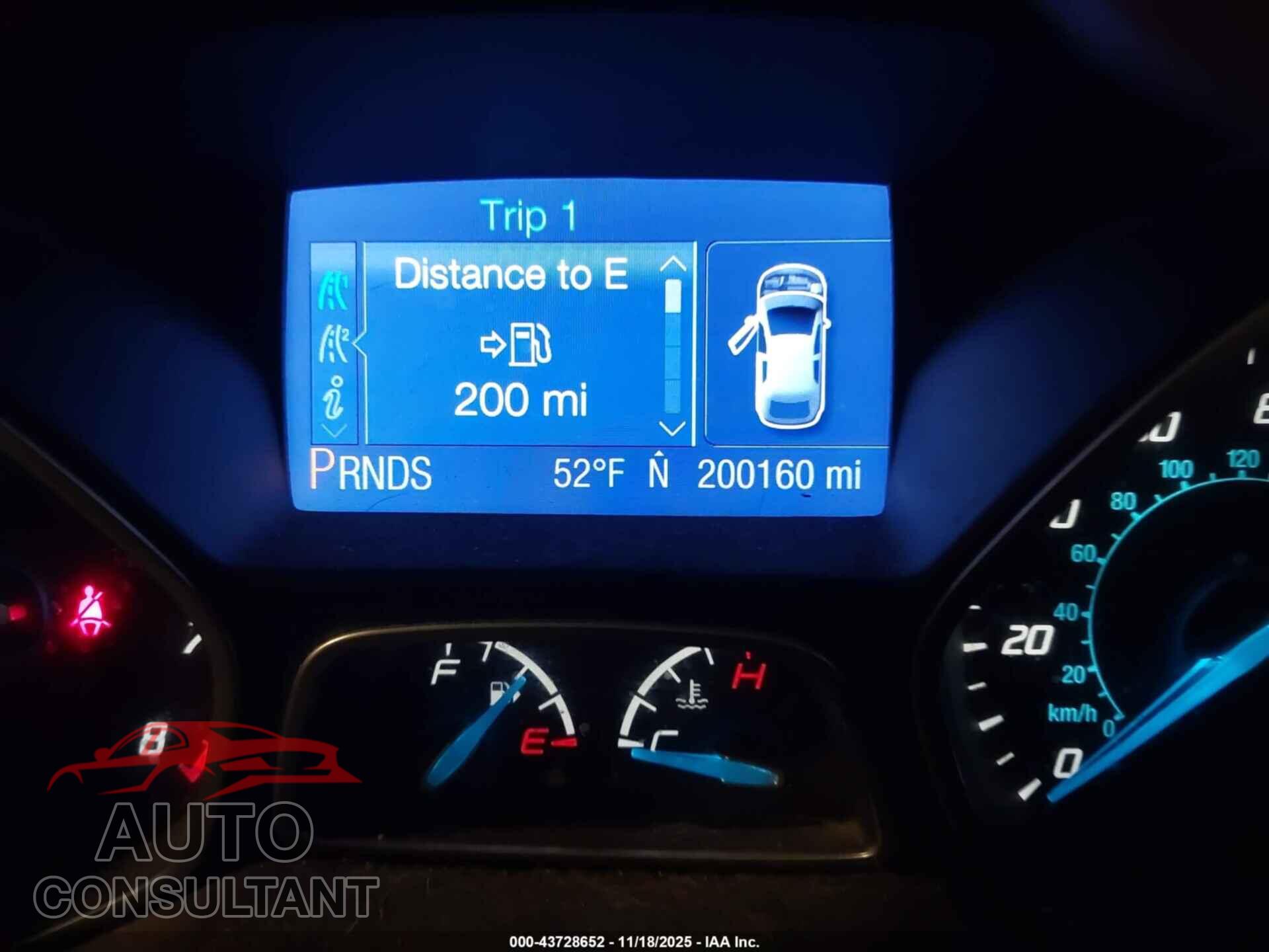 FORD FOCUS 2013 - 1FADP3F29DL116458