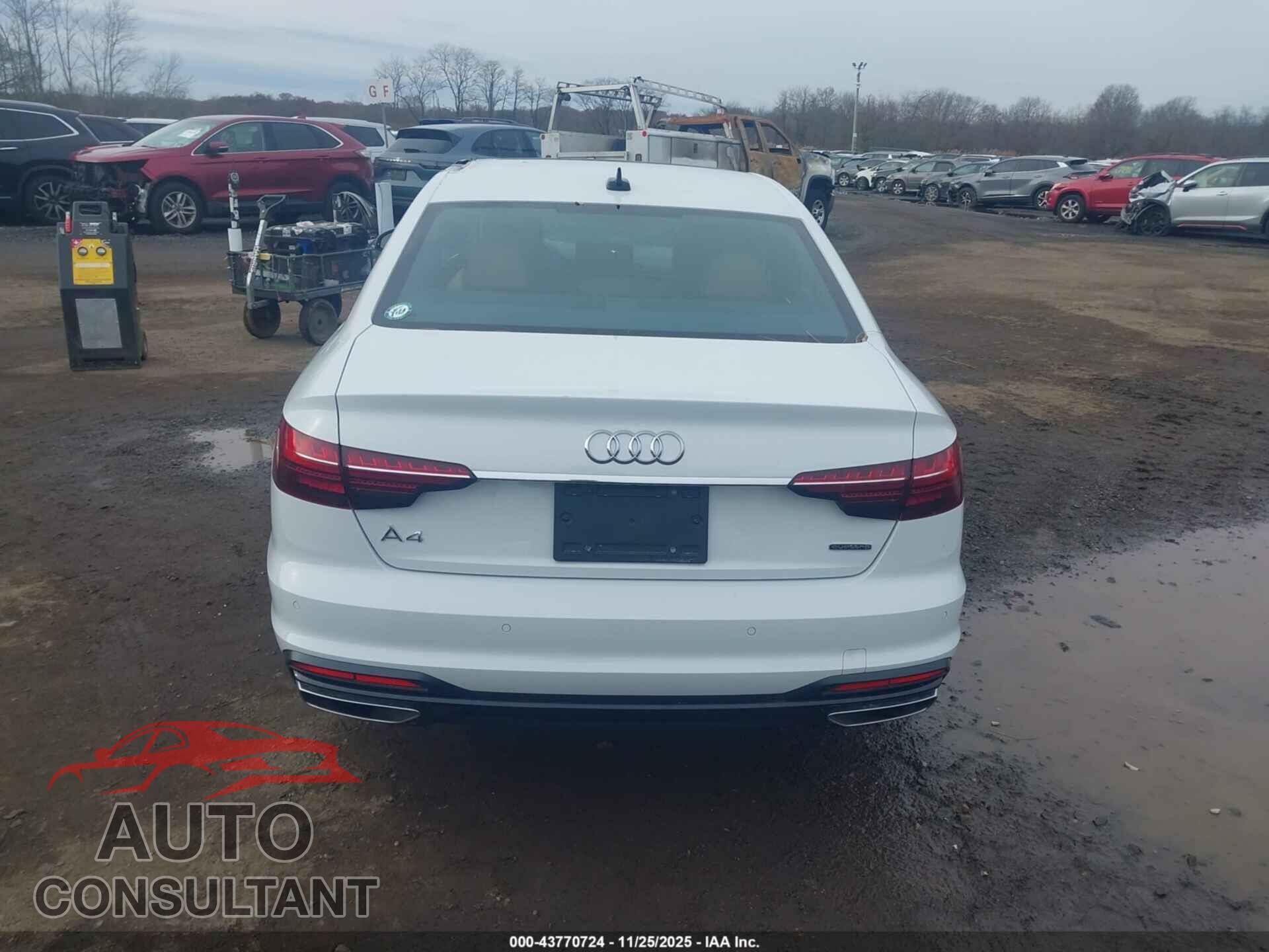 AUDI A4 2025 - WAUDAAF45SN000173