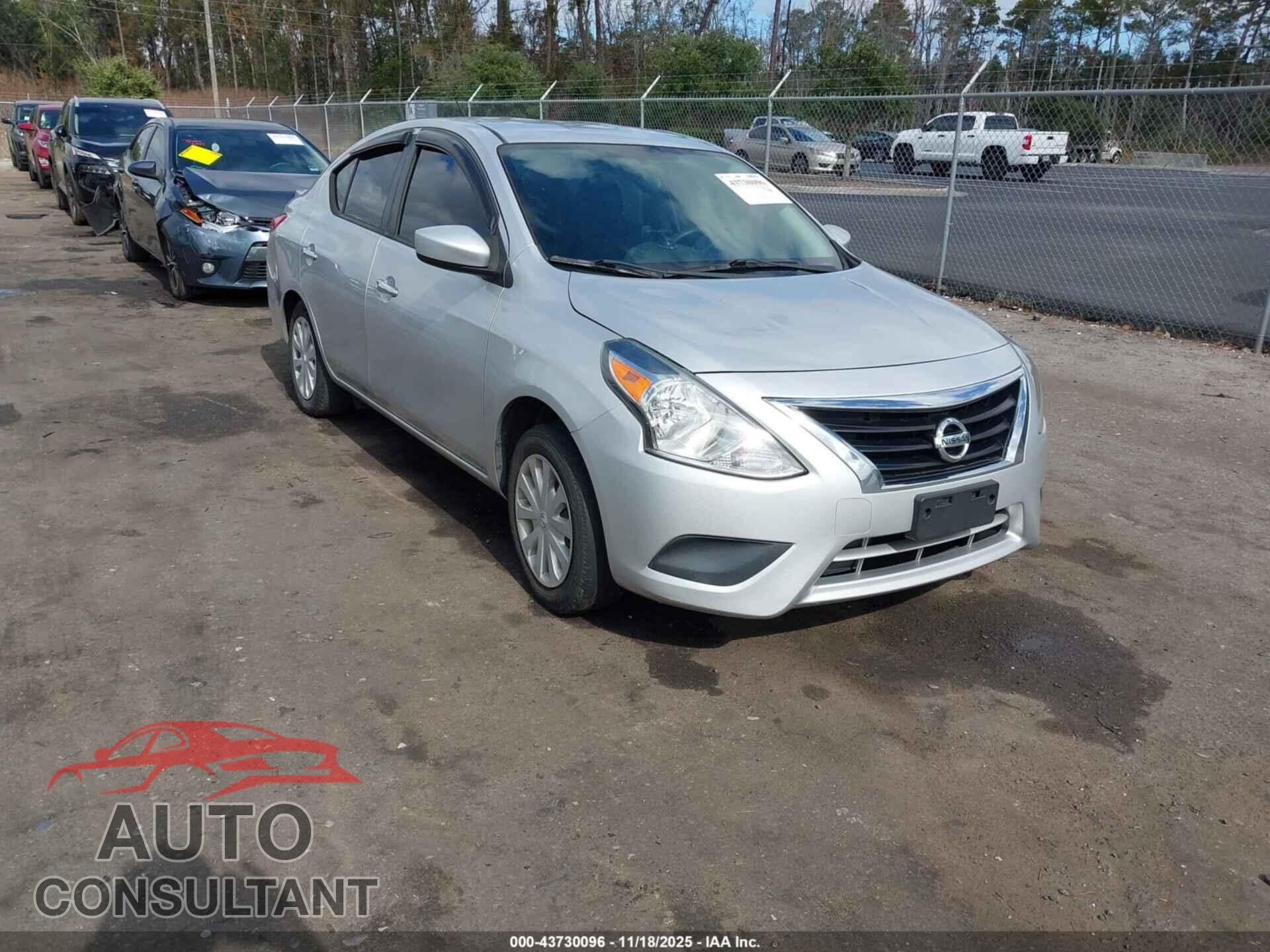NISSAN VERSA 2019 - 3N1CN7AP3KL814459