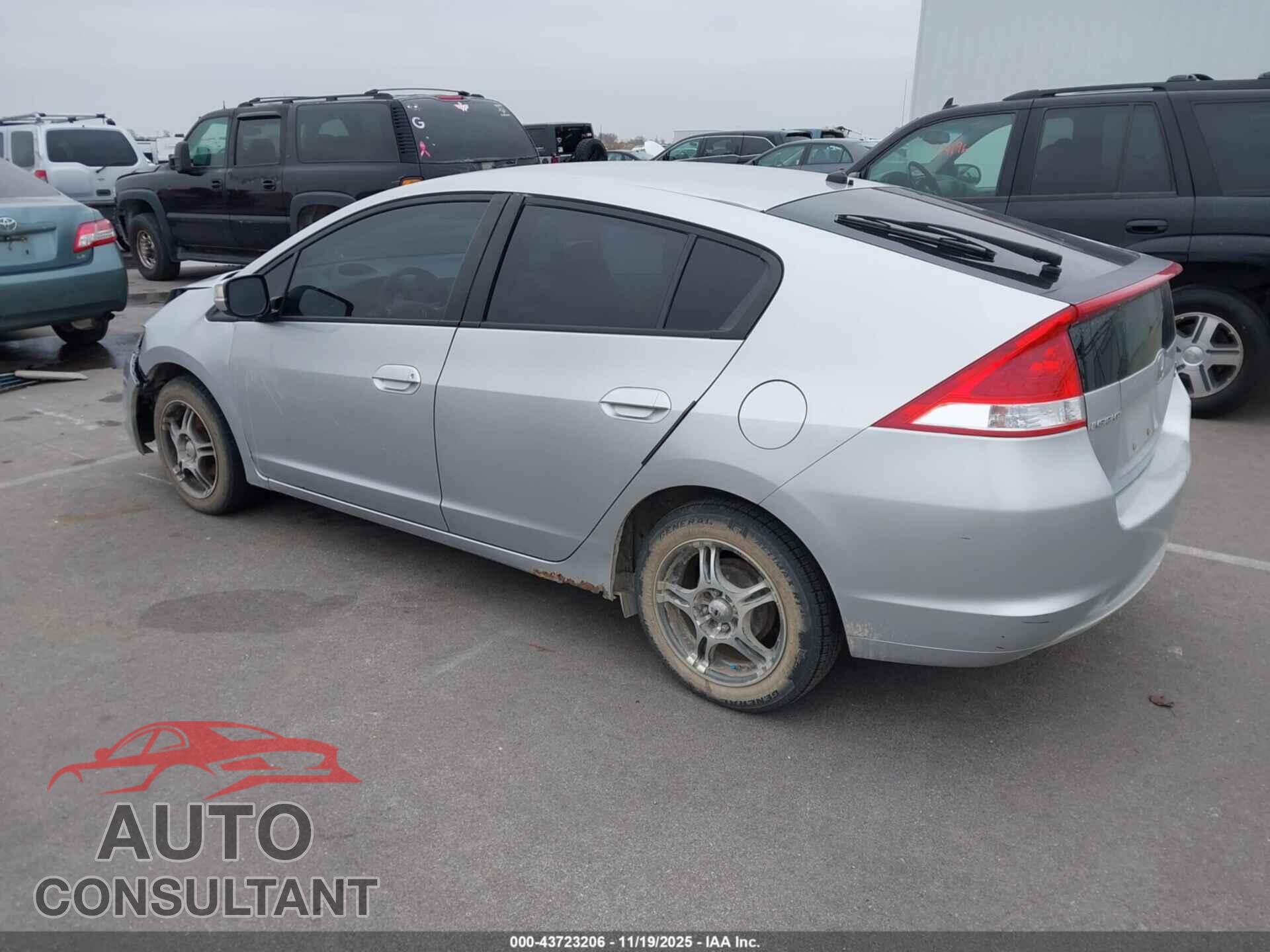 HONDA INSIGHT 2010 - JHMZE2H77AS042434