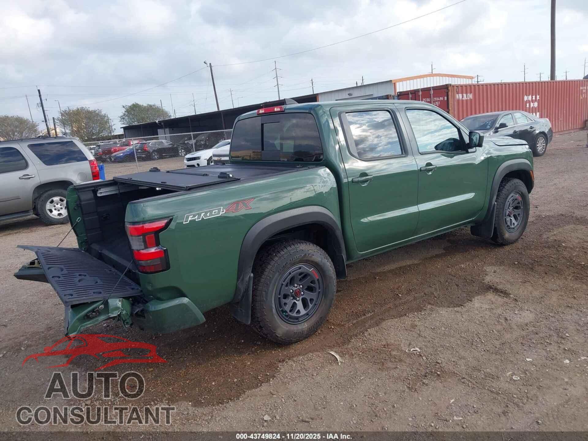 NISSAN FRONTIER 2025 - 1N6ED1EK3SN656562