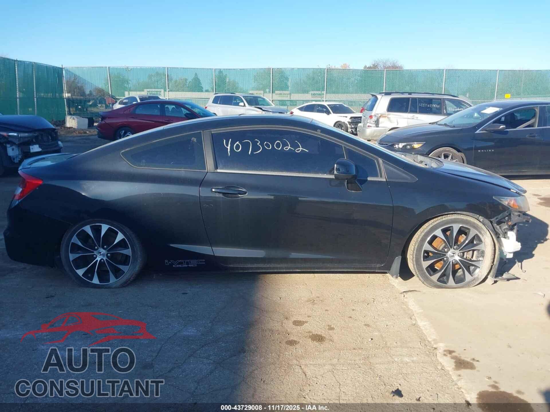 HONDA CIVIC 2013 - 2HGFG4A59DH704823
