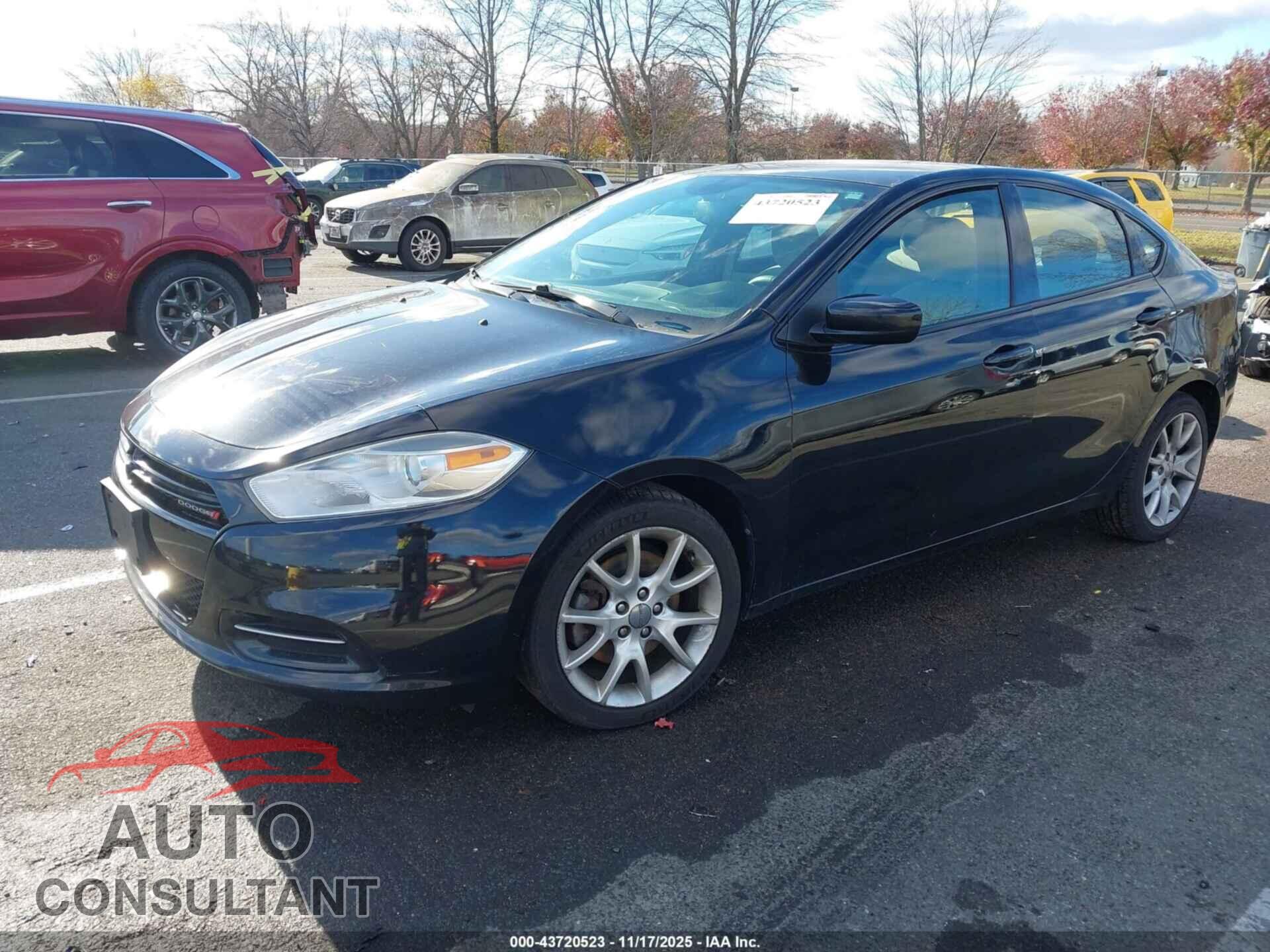 DODGE DART 2013 - 1C3CDFBH9DD134242