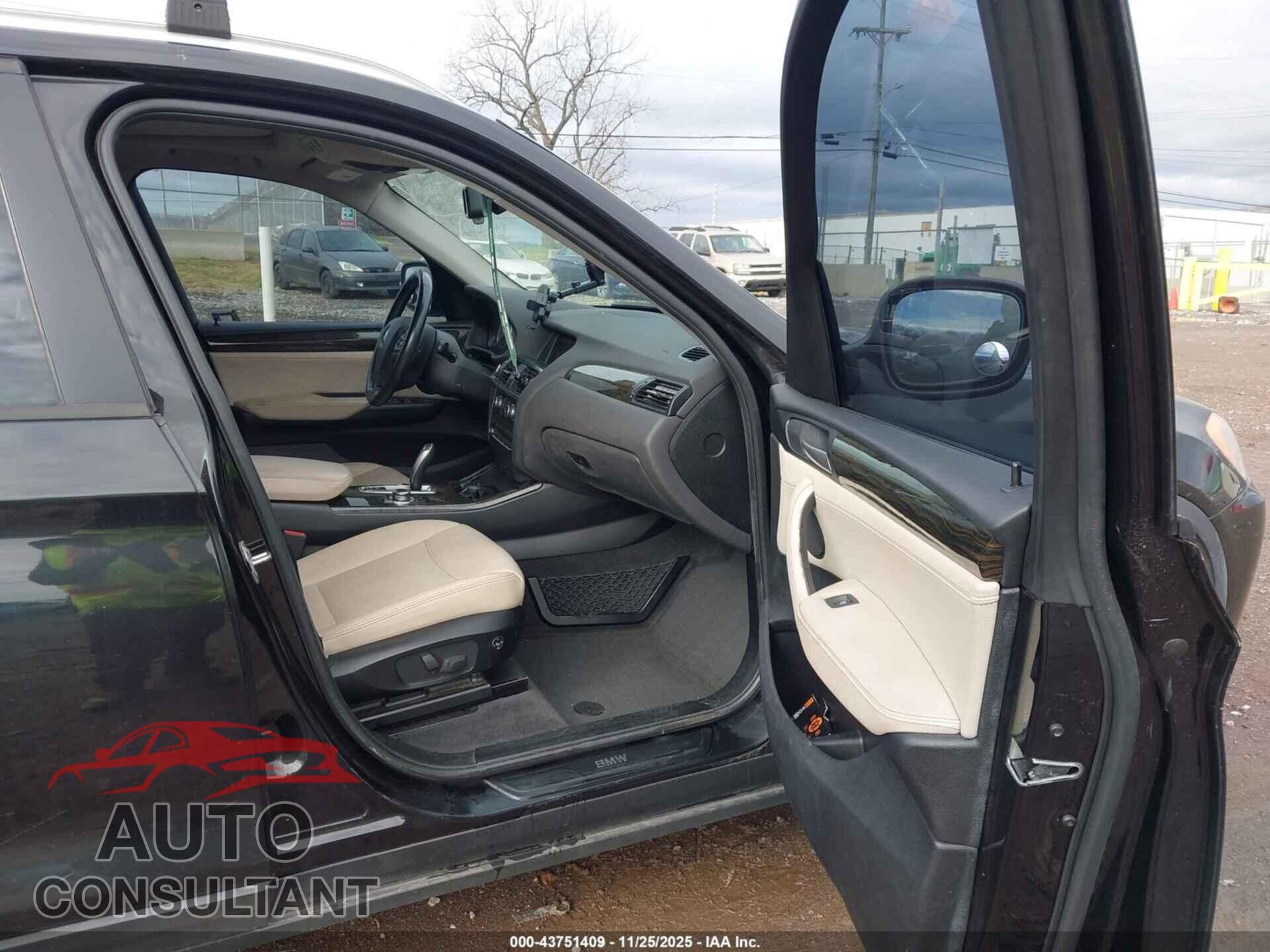BMW X3 2014 - 5UXWX9C51E0D17506