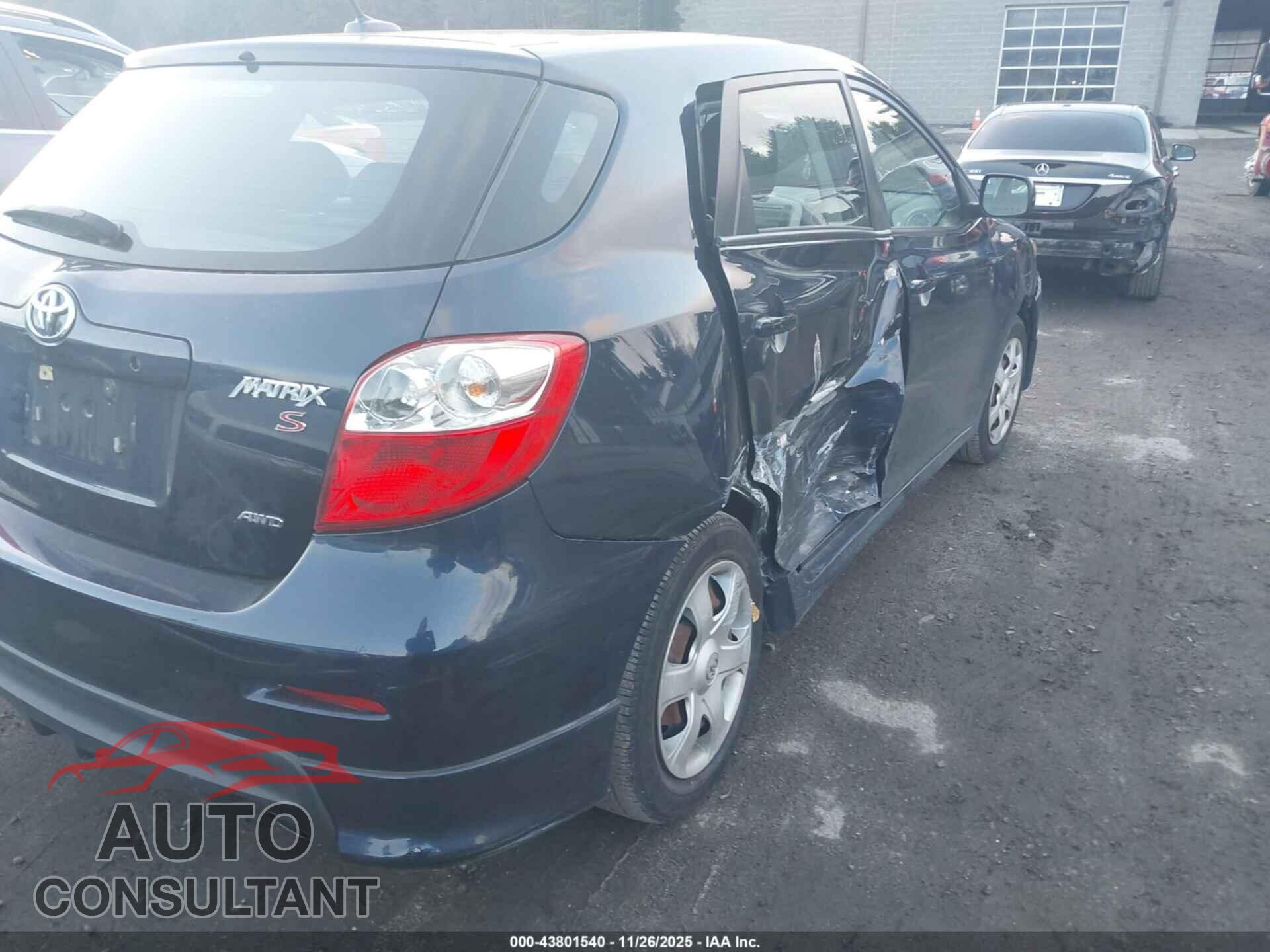 TOYOTA MATRIX 2009 - 2T1LE40E59C009720