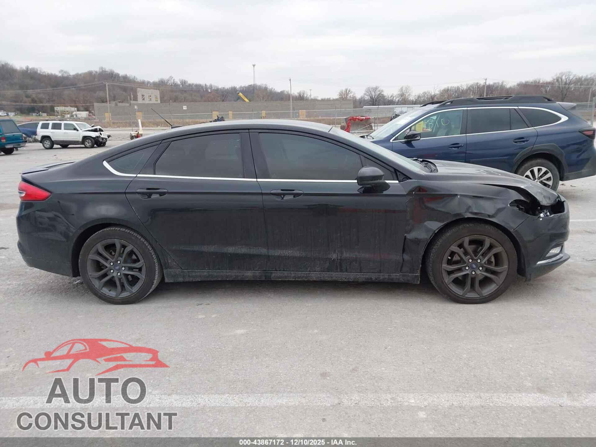 FORD FUSION 2018 - 3FA6P0G76JR174655